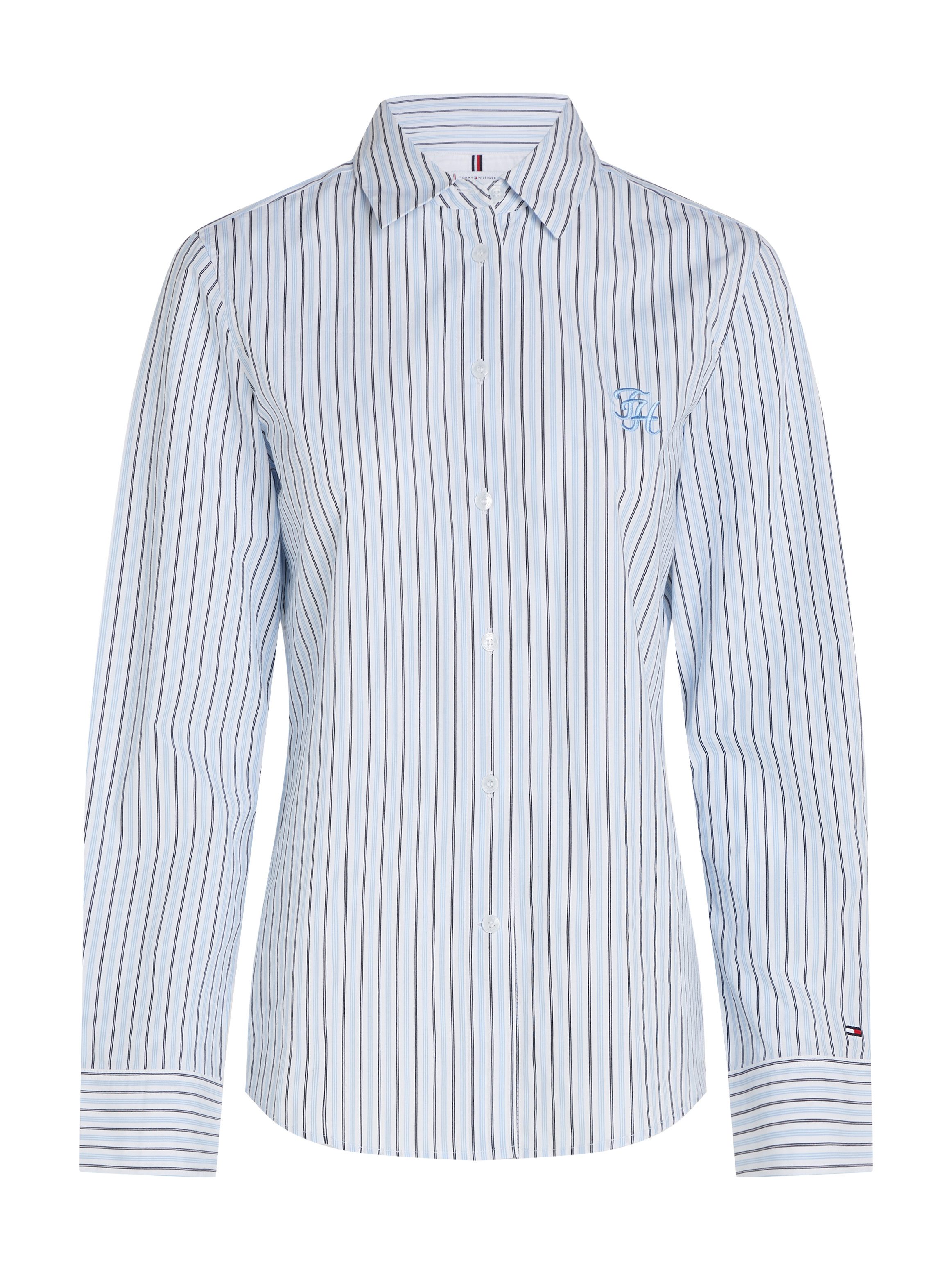 Tommy Hilfiger Overhemdblouse STRIPE REGULAR SHIRT