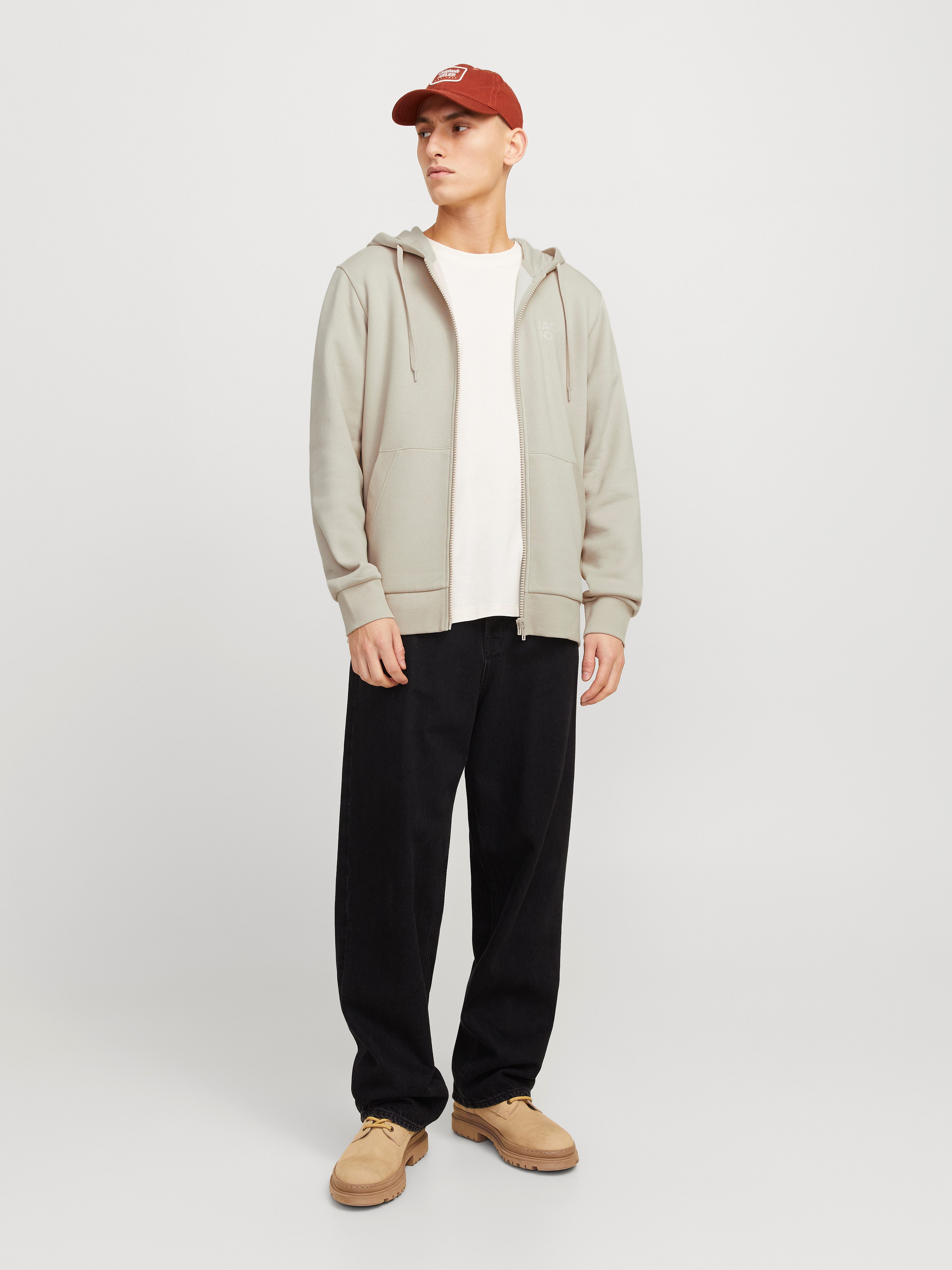 Jack & Jones Capuchonsweatvest JJECORP LOGO SWEAT ZIP HOOD