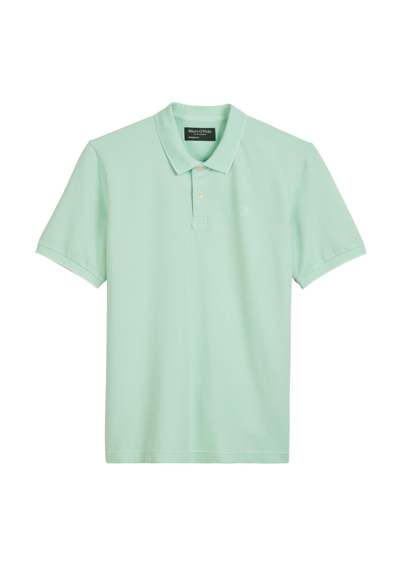 Marc O'Polo Poloshirt van piqué, regular fit, contrasterende details