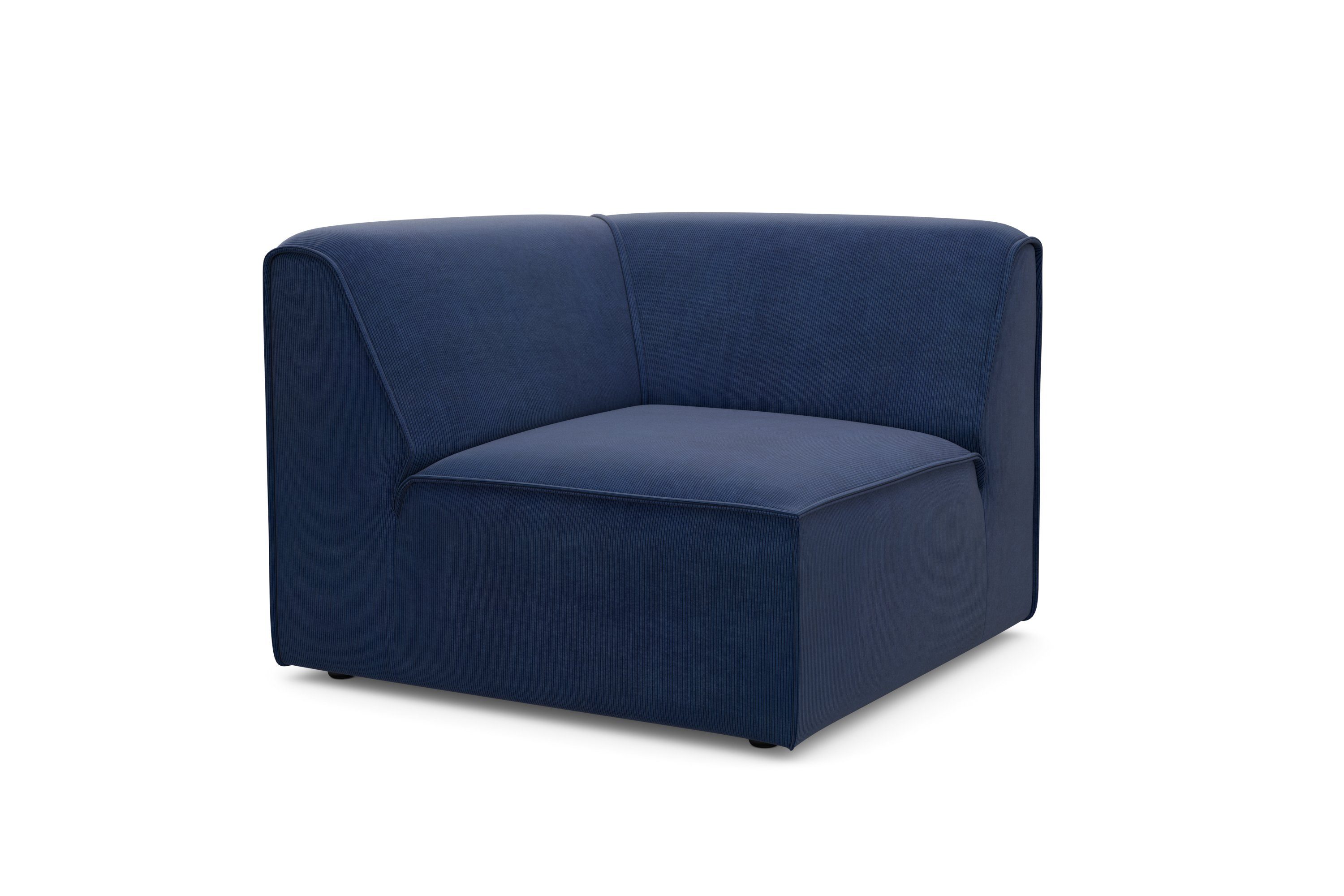 RAUM.ID Bank-hoekelement Merid, sofa-element, afmetingen B/D/H: 97/97/46 cm als module of apart te gebruiken, voor individuele samenstelling