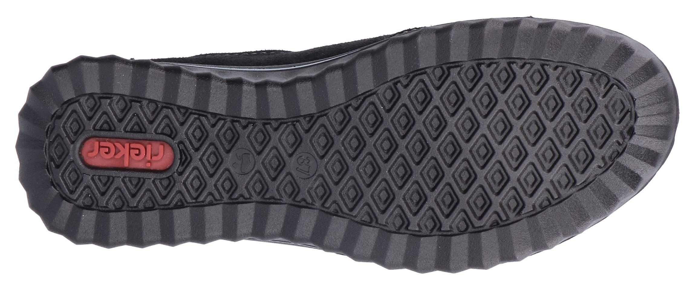 Rieker Slip-on sneakers vrijetijdsschoen, lage schoen, outdoorschoen met riekertex-membraan