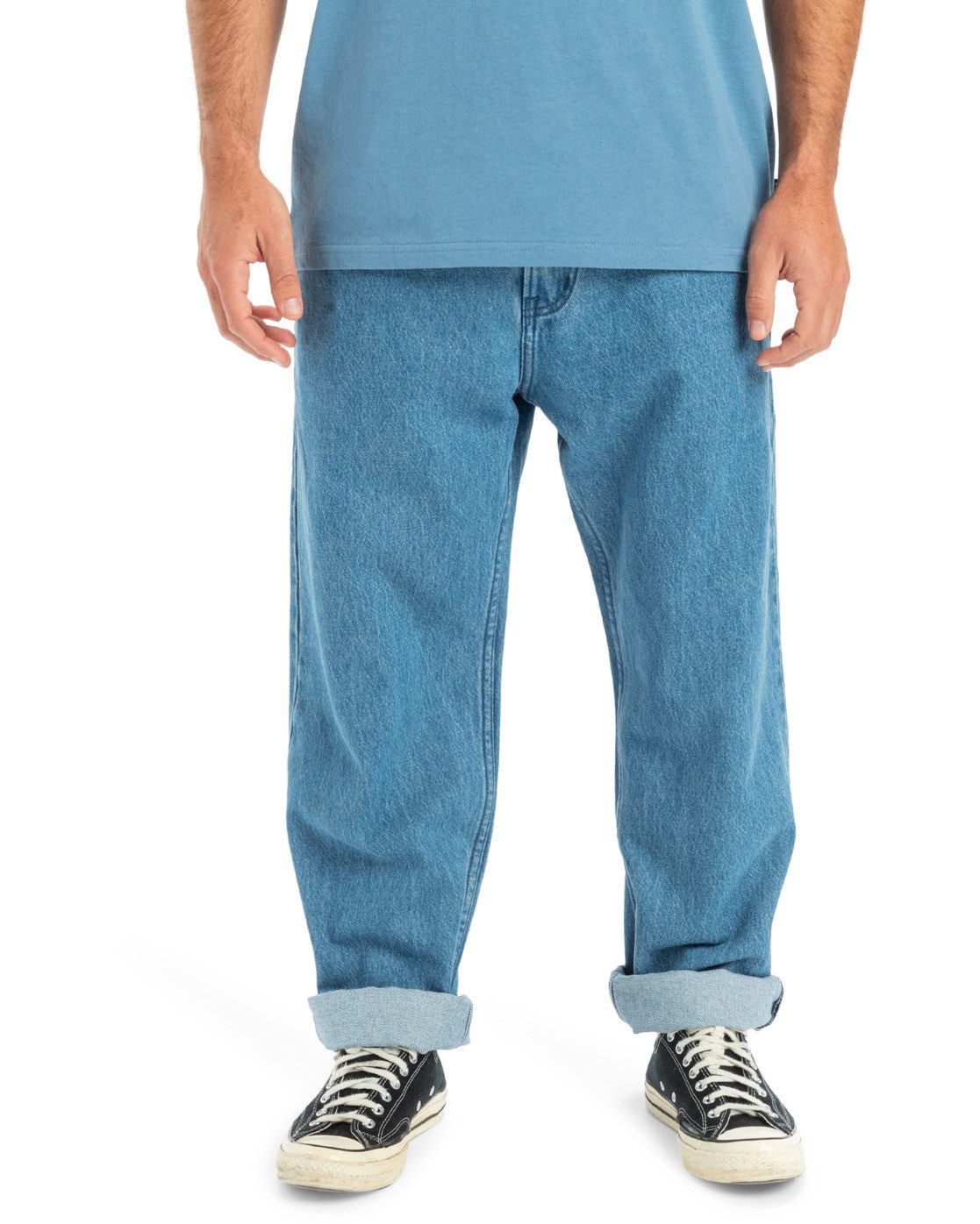 NU 20% KORTING: Quiksilver Regular fit jeans Baggy Nineties Wash