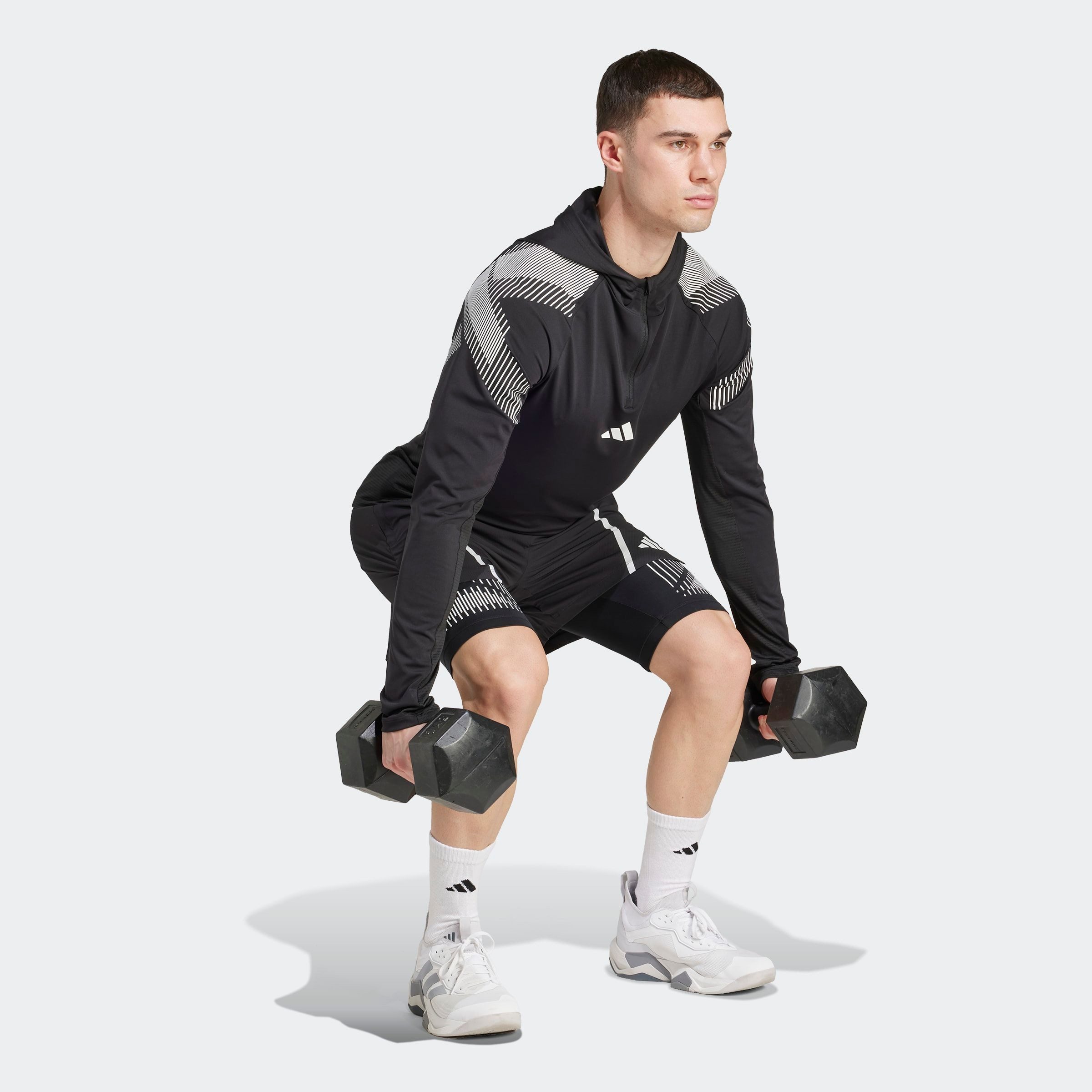 adidas Performance Capuchonsweatvest PS QUARTER ZIP (1-delig)