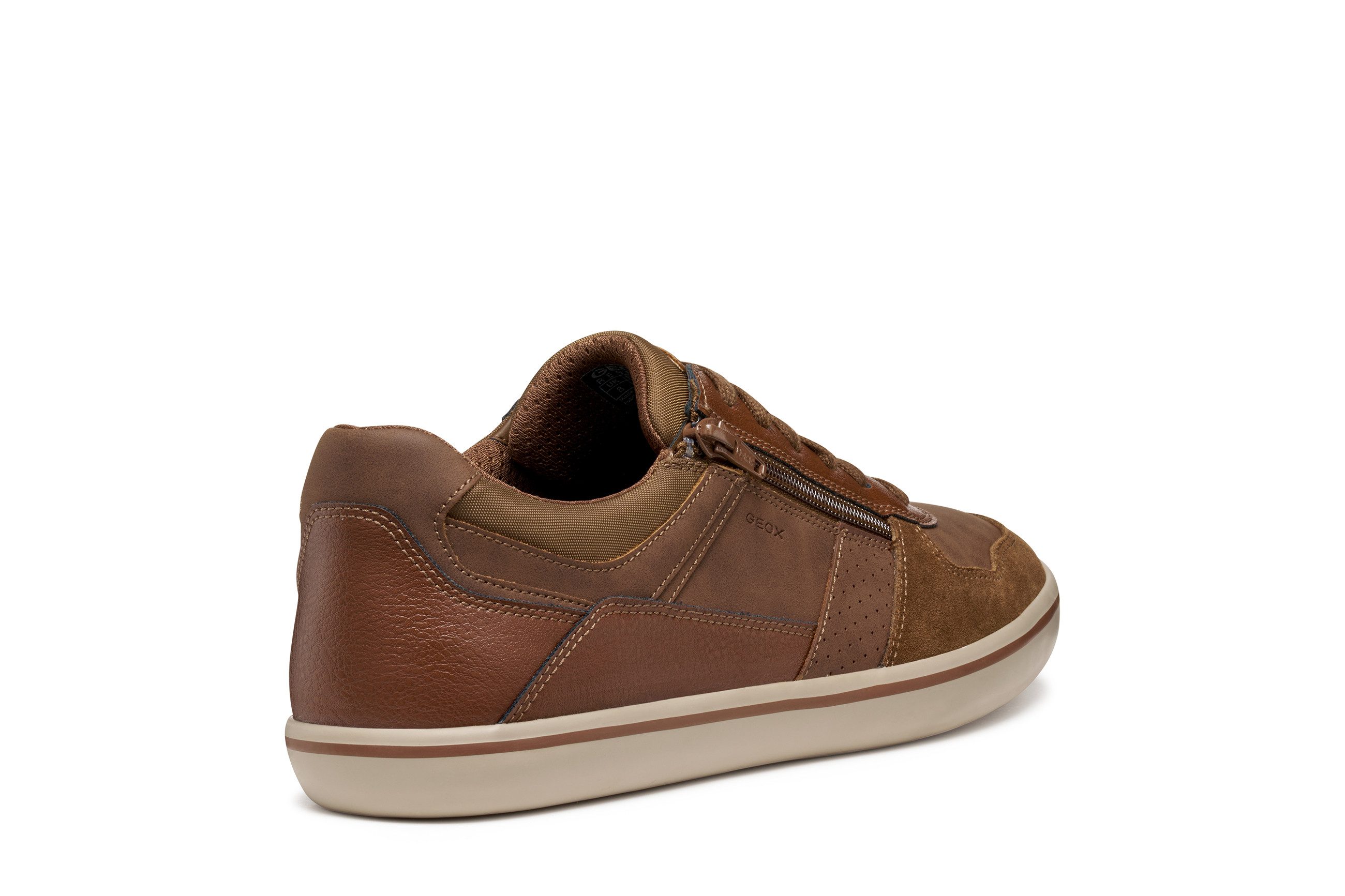 Geox Sneakers U ELVER Veterschoen, vrijetijdsschoen met textielvoering