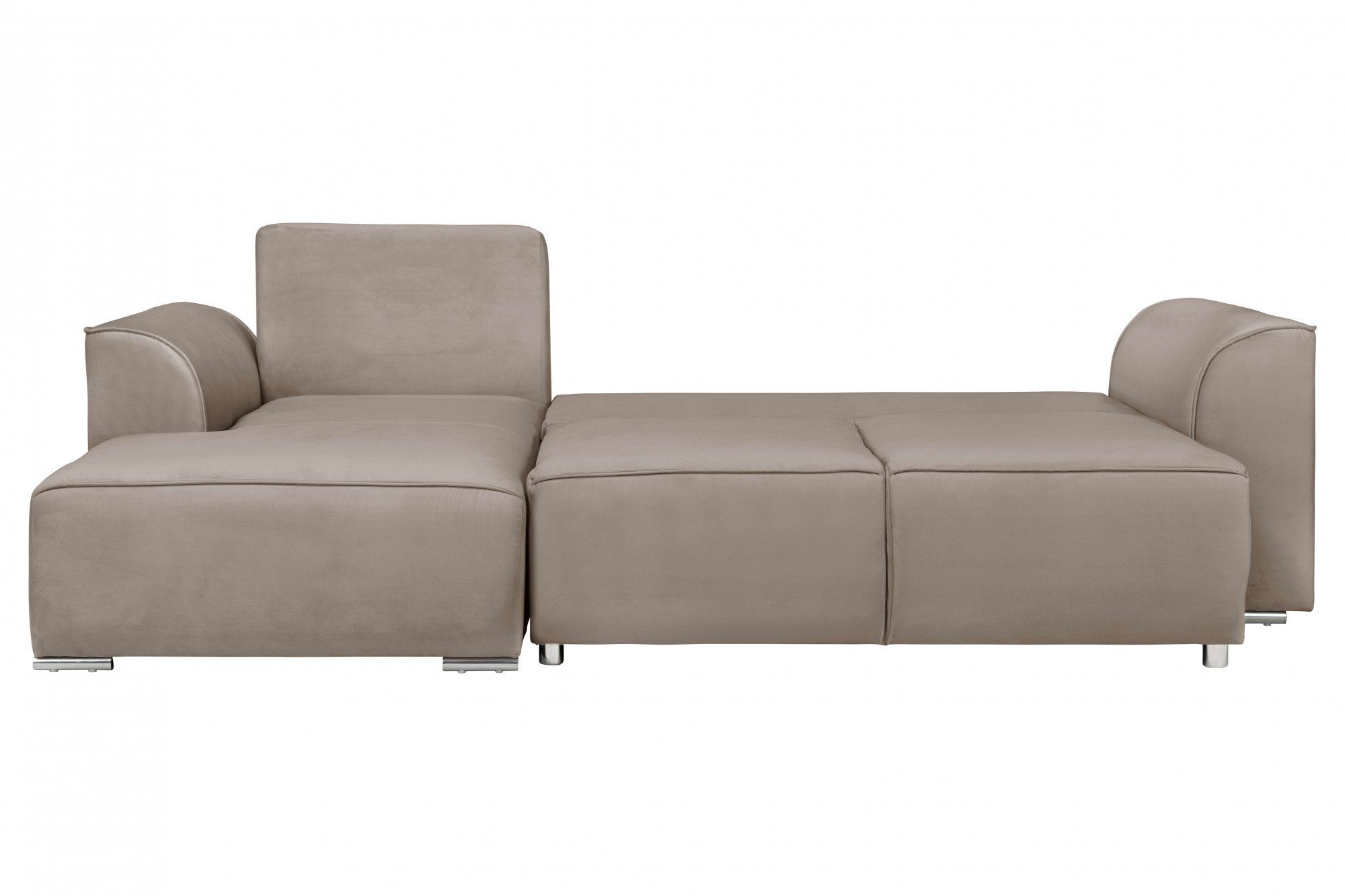 INOSIGN Hoekbank BEATRICE optionele slaapbank met bedlade, B/D/H: 265/170/86 cm