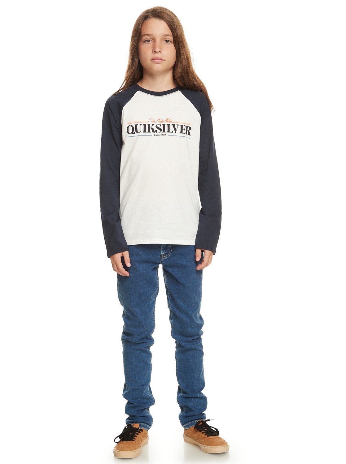 Quiksilver Shirt met lange mouwen Raglan