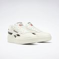 reebok classic sneakers club c double wit