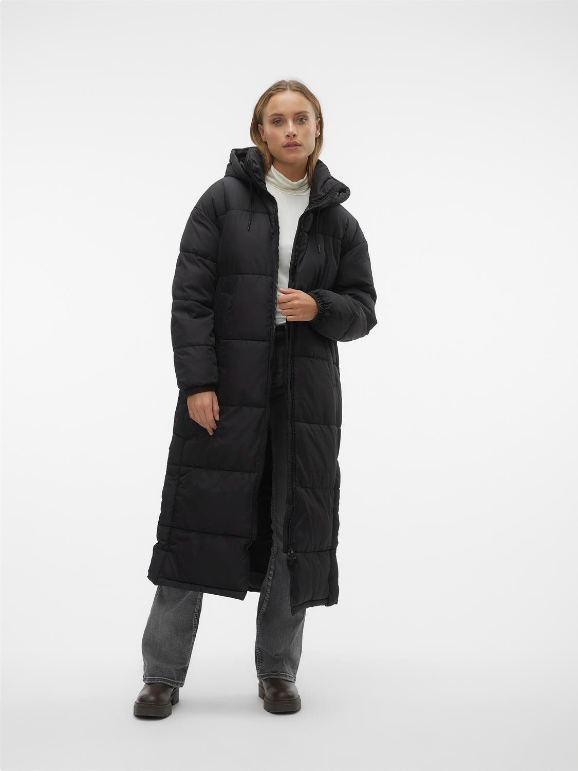 Vero Moda Gewatteerde jas VMKLEA LONG COAT NOOS