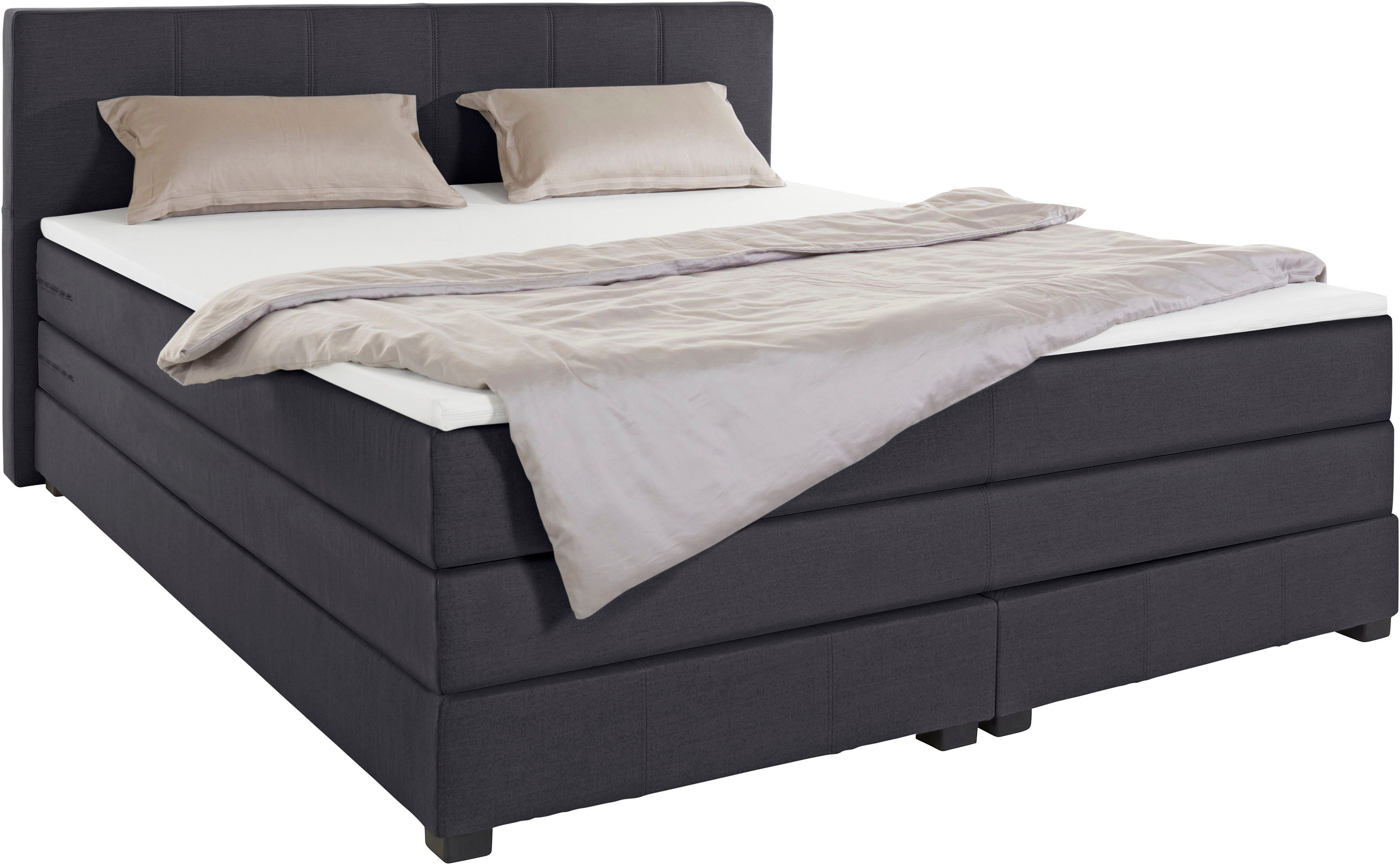 OTTO products Boxspring Peetu Pocketveringsmatras, in 4 breedten en 4 kleuren, incl. topmatras