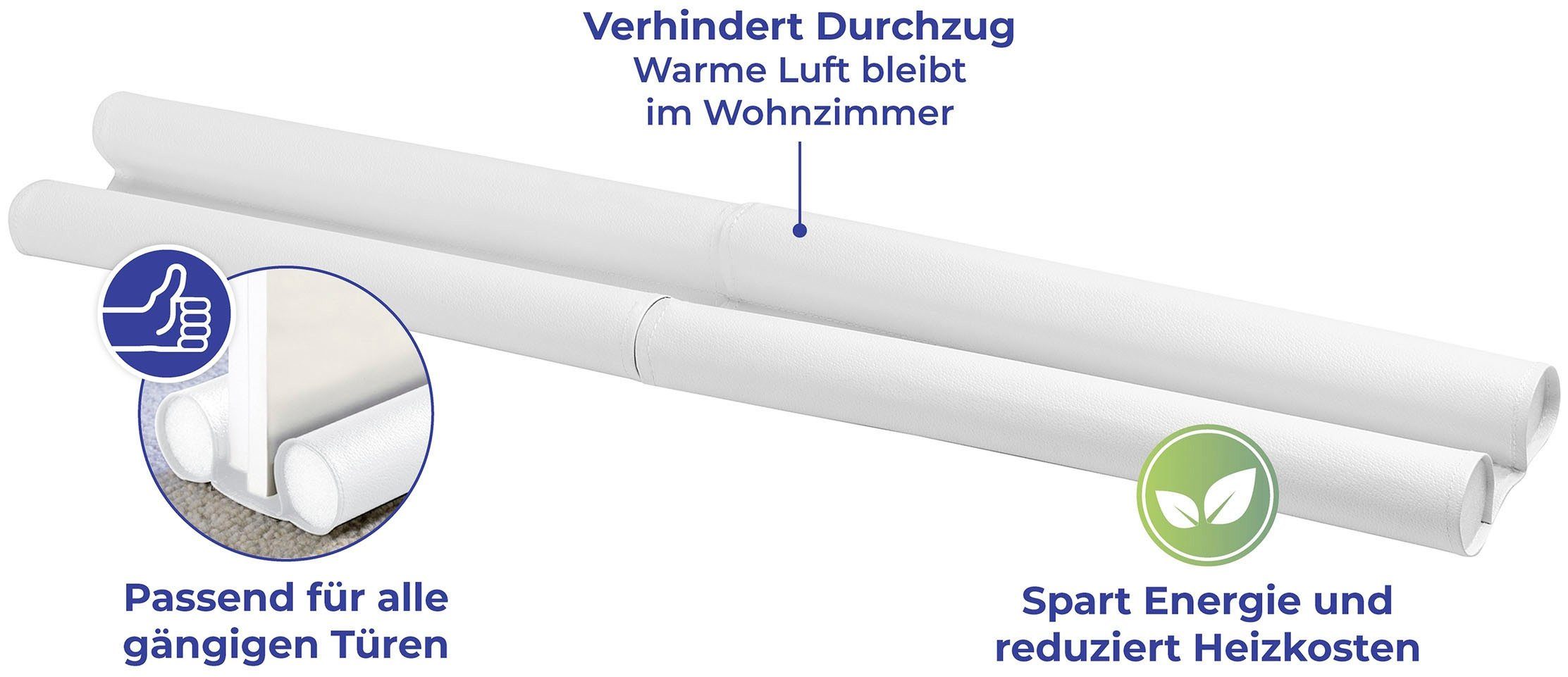Maximex Tochtrol wit, opvouwbaar