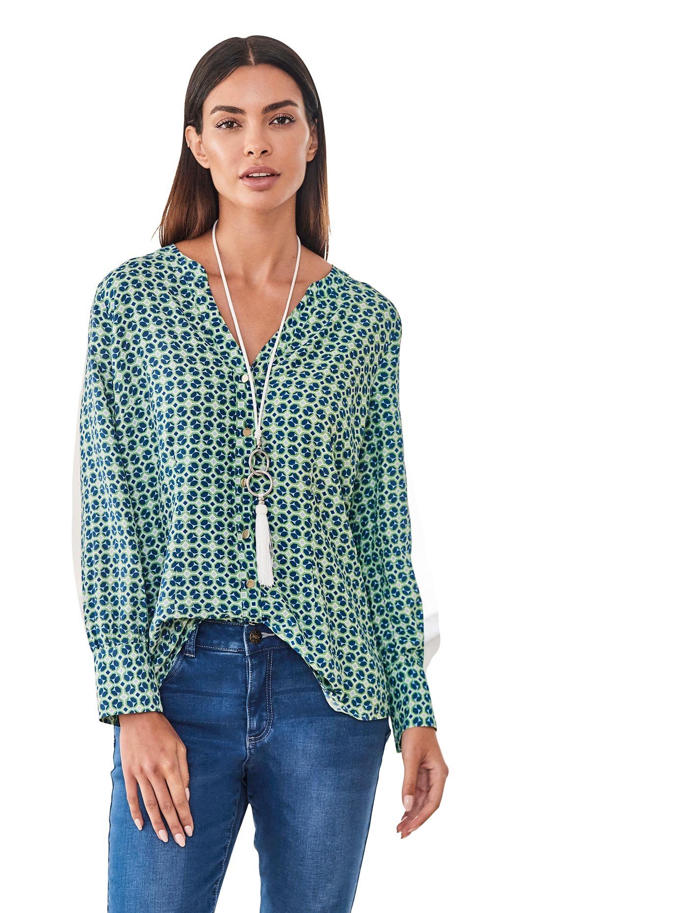 RICK CARDONA by Heine Blouse met lange mouwen