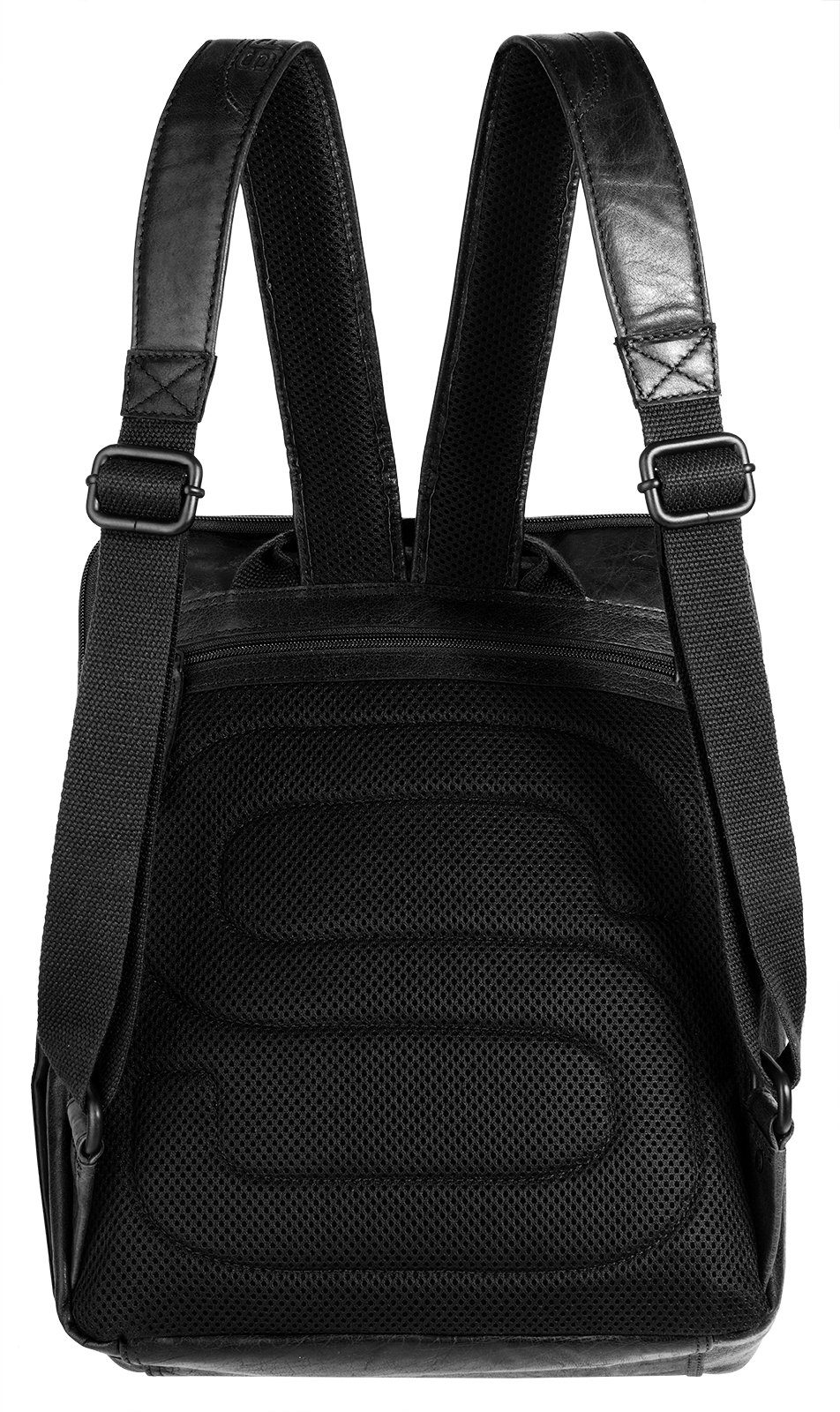 Spikes & Sparrow Laptoprugzak echt leder