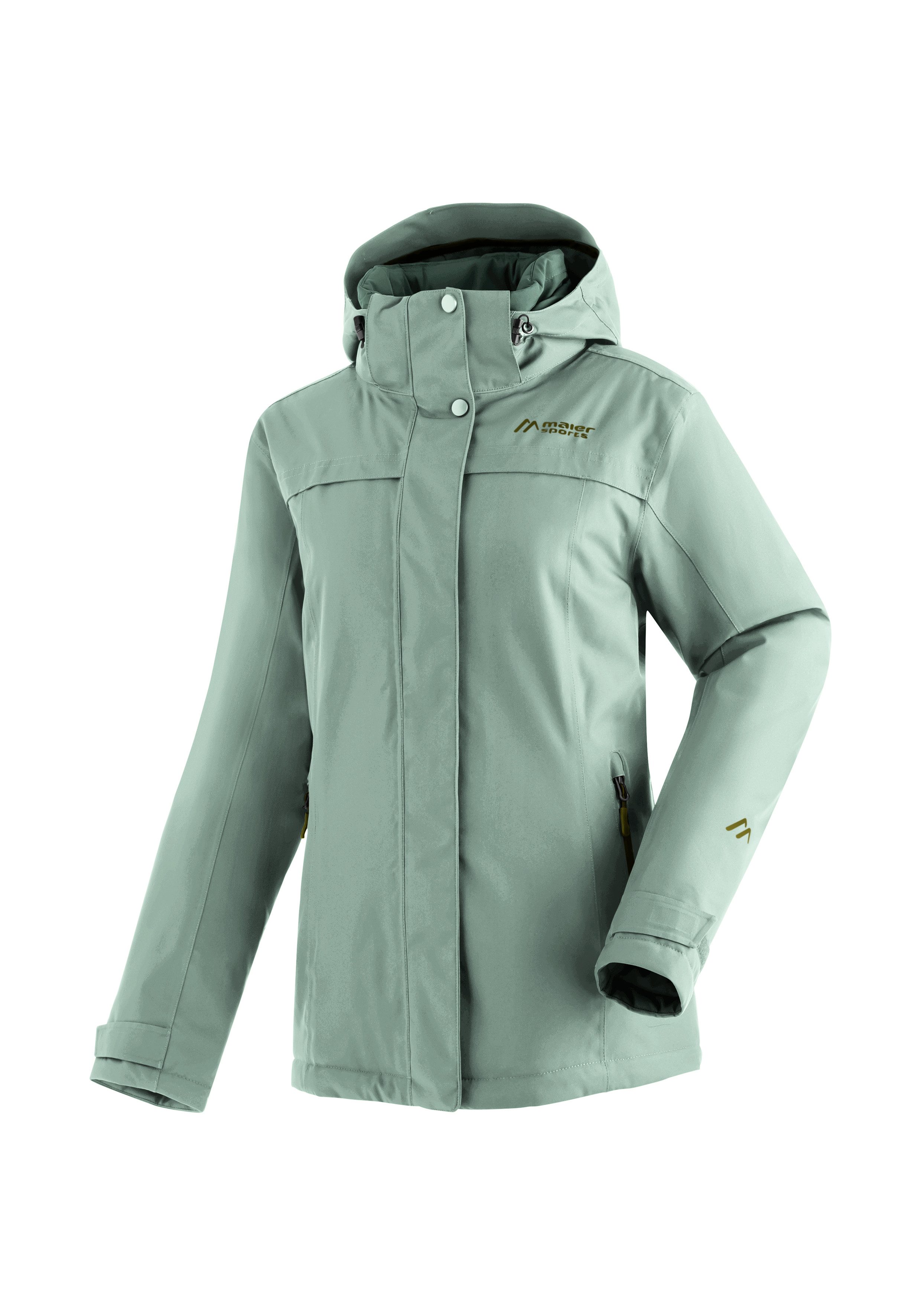 Maier Sports Functioneel jack Lisbon Damesjack warm gewatteerd winterjack wind waterdicht regular fit