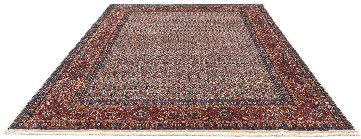 morgenland Wollen kleed Moud medaillon blu scuro 240 x 165 cm Uniek exemplaar met certificaat