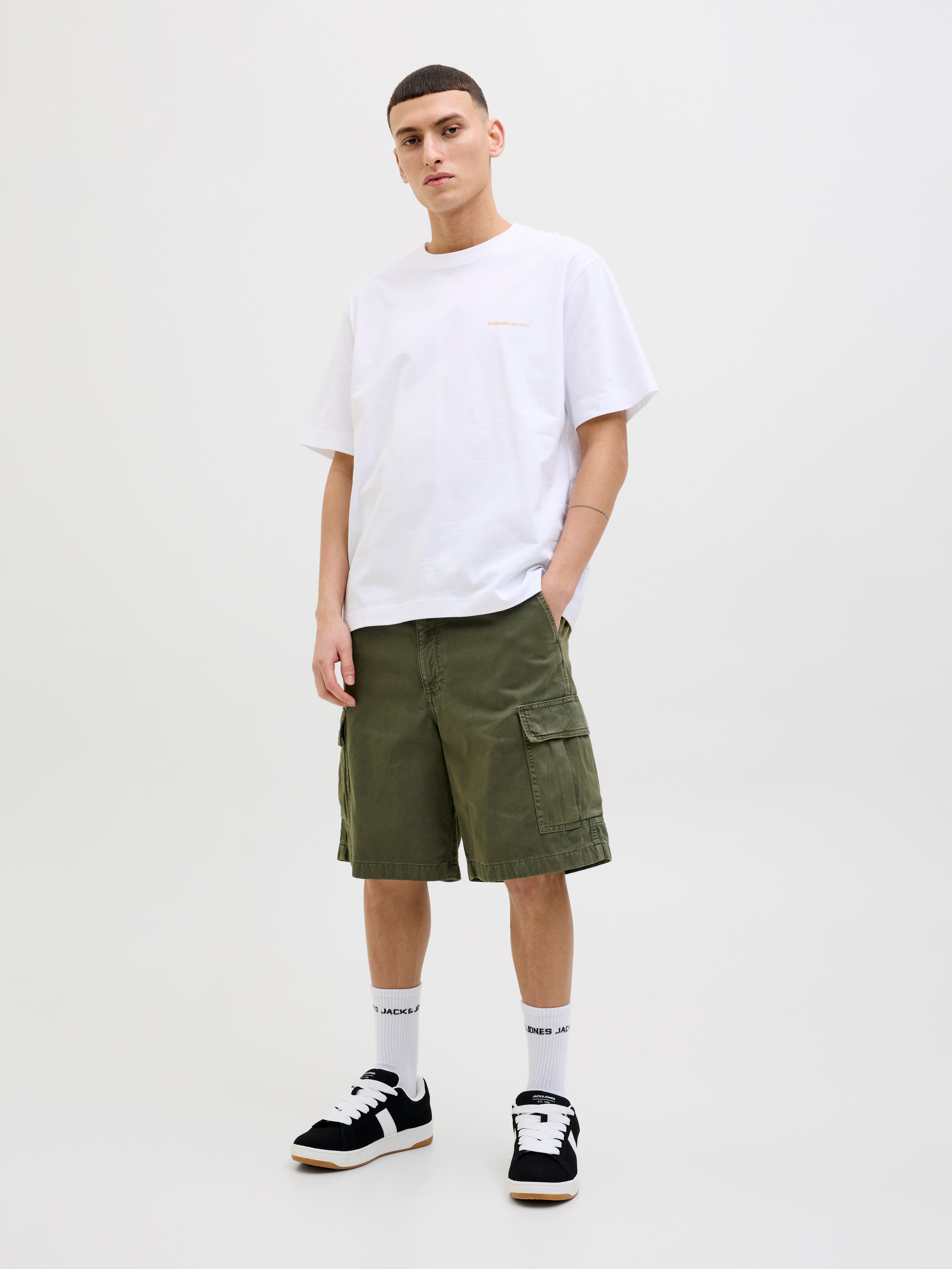 Jack & Jones Cargobroek JPSTKARL AVERY CARGO SHORTS LNG