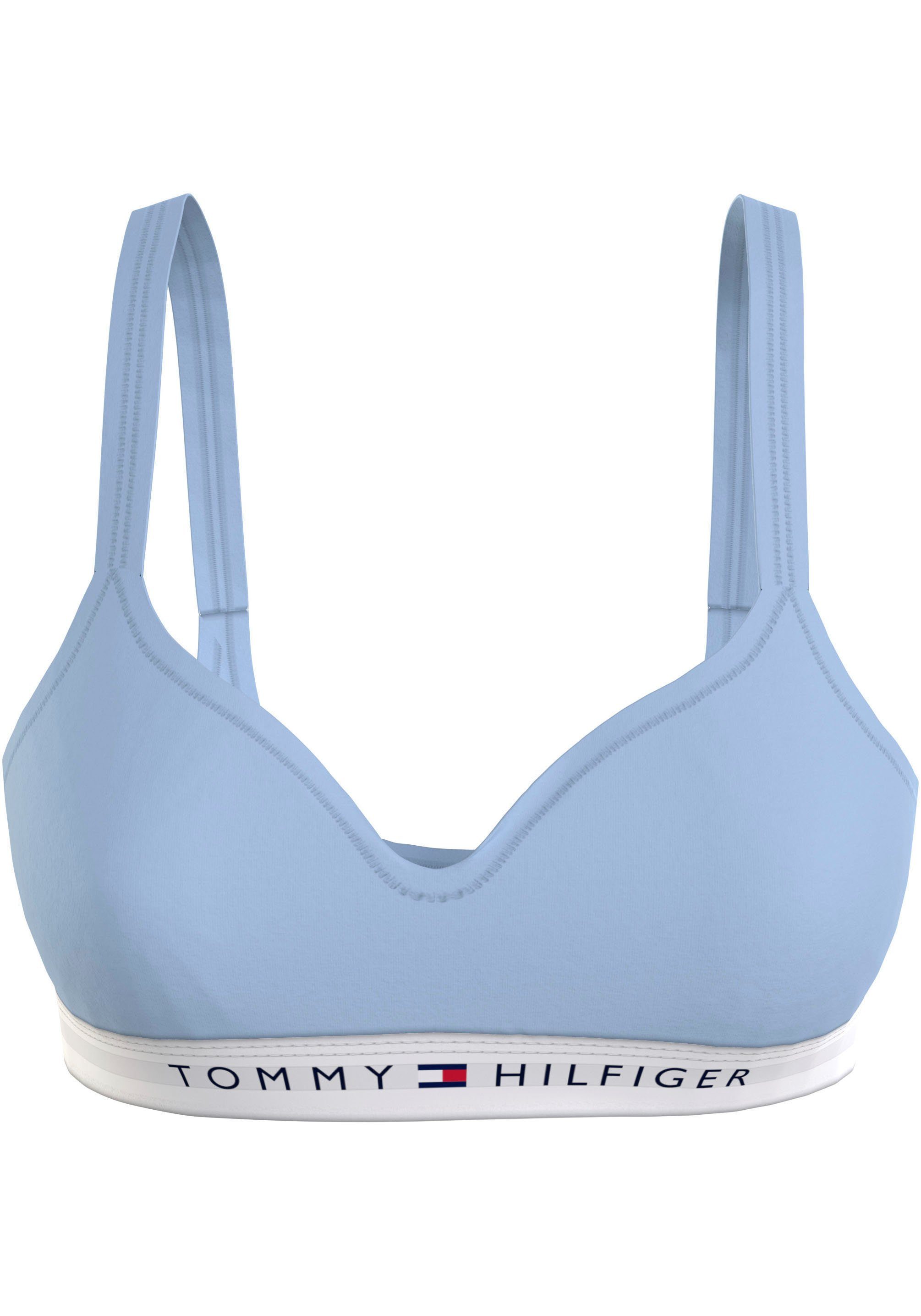 Tommy Hilfiger Underwear Bralette-bh BRALETTE LIFT (EXT SIZES) met modieuze tailleband met logo