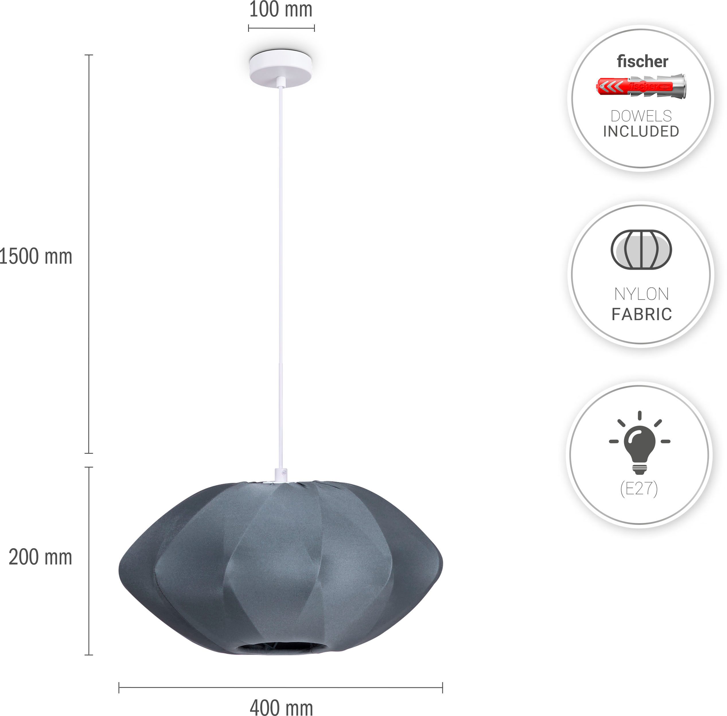 Paco Home Hanglamp HUGO PD1