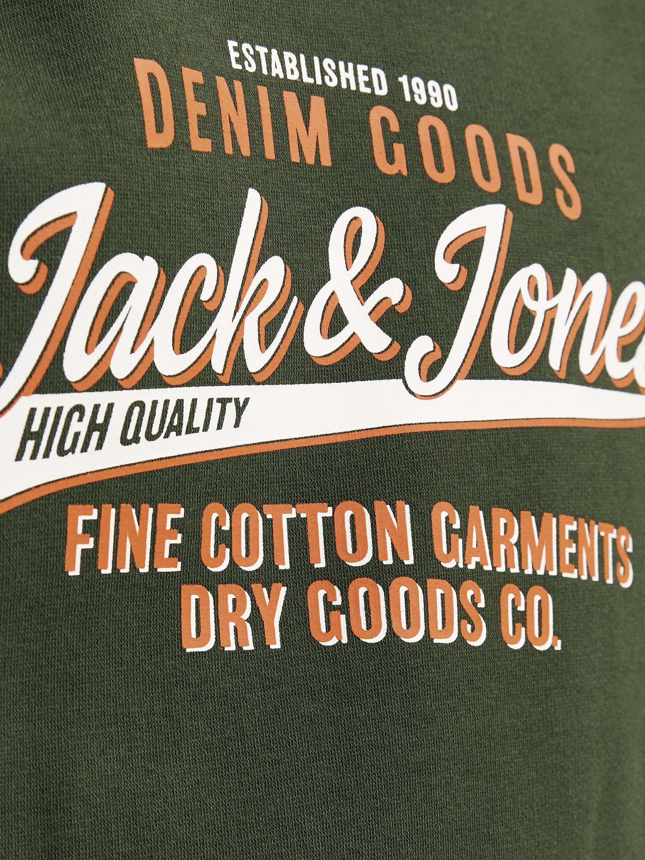 Jack & Jones Junior Hoodie JJELOGO SWEAT HOOD 2 COL 24 25 NOOS JNR