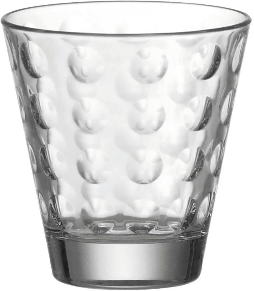 LEONARDO Glazenset Optic 215 ml(set, 6-delig)