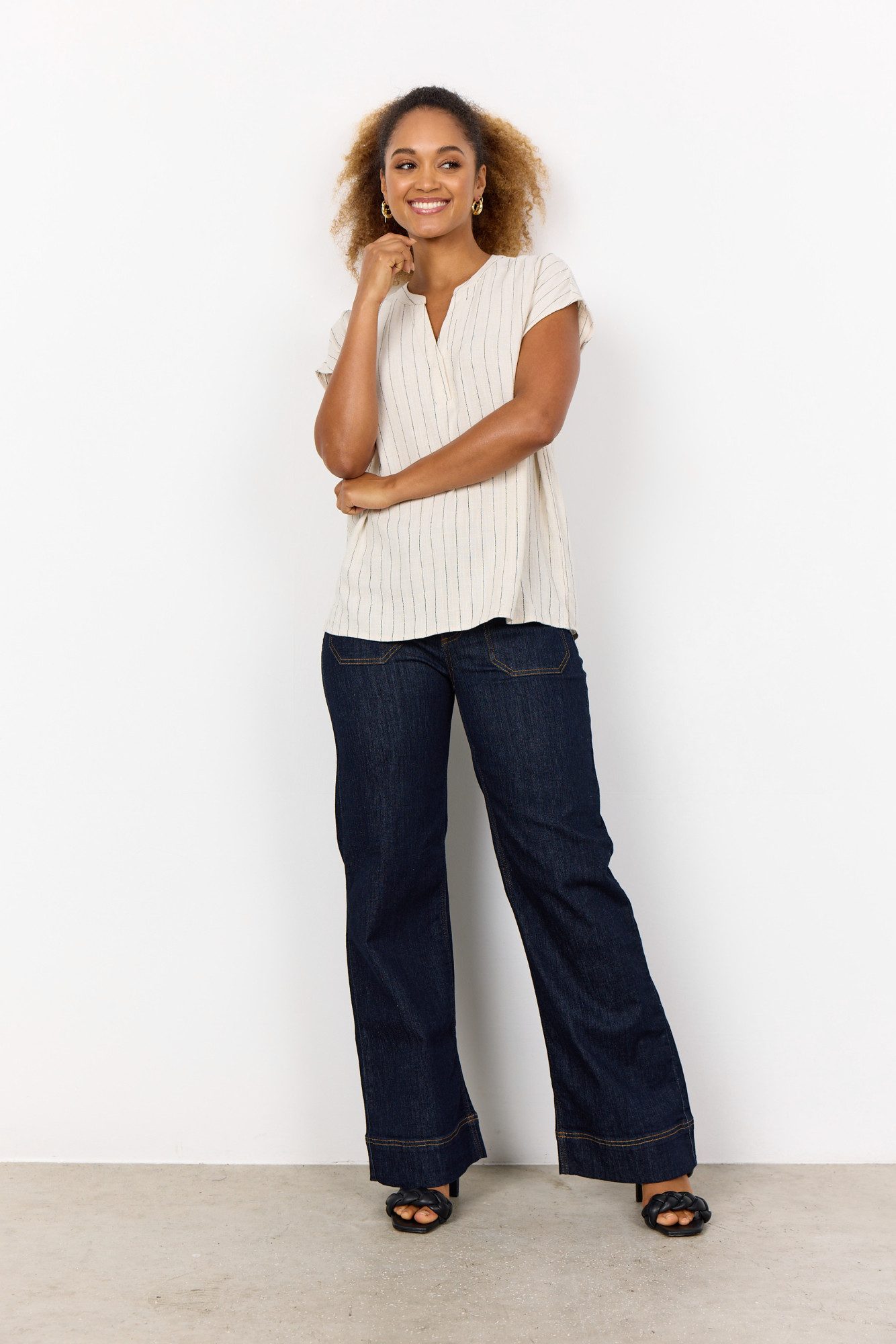 soyaconcept Blouse met korte mouwen SC-POULA 1