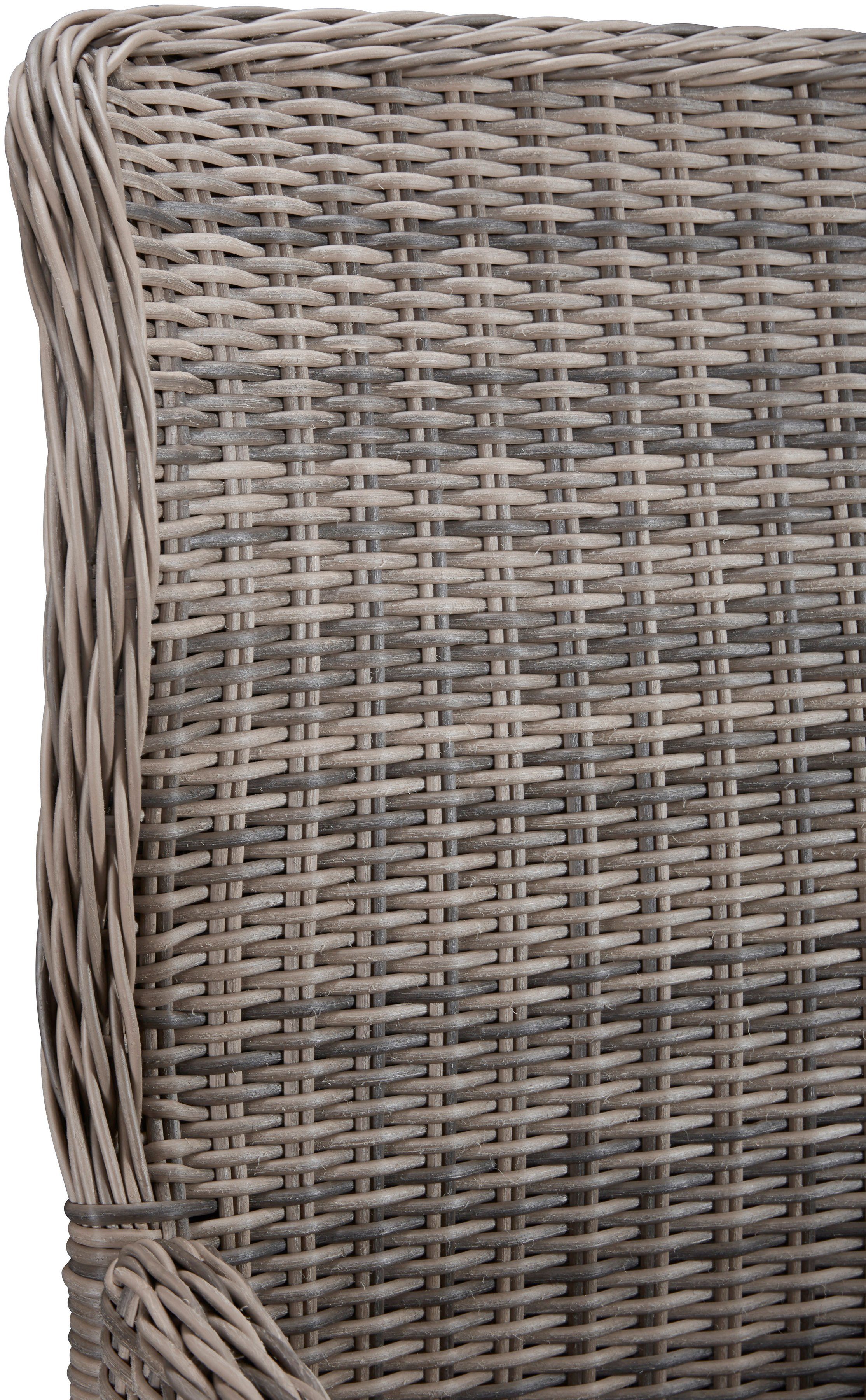 MERXX Tuinstoel Riviera set van 2, polyrotan, staal (set, 2 stuks)