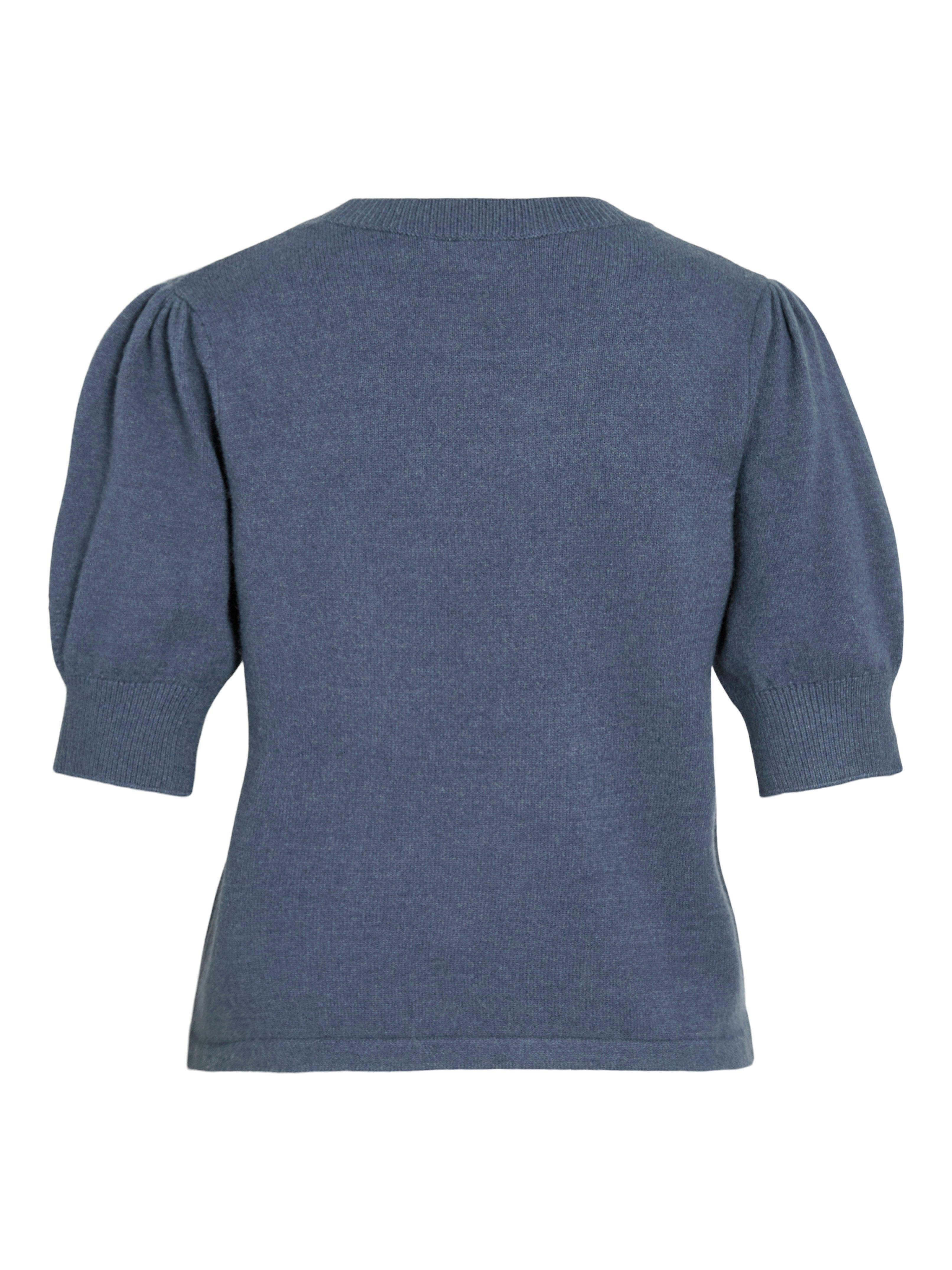 Vila Gebreide trui VIRIL 2/4 SLEEVE O-NECK KNIT TOP - NOOS