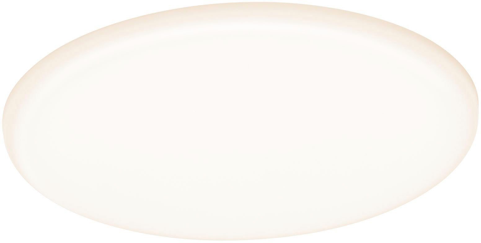 Paulmann Ledinbouwlamp Veluna VariFit IP44 3-Staps-dimbaar rond 185 17W 3.000K Satin LED inbouwpaneel IP44 3-traps dimbaar rond 185 17W 3.000K satin (1 stuk)