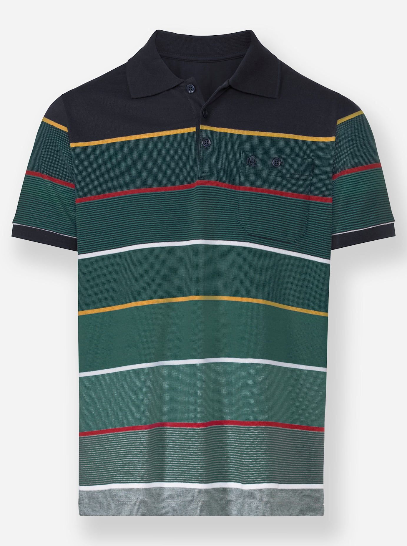 Marco Donati Poloshirt Shirt met korte mouwen (1-delig)