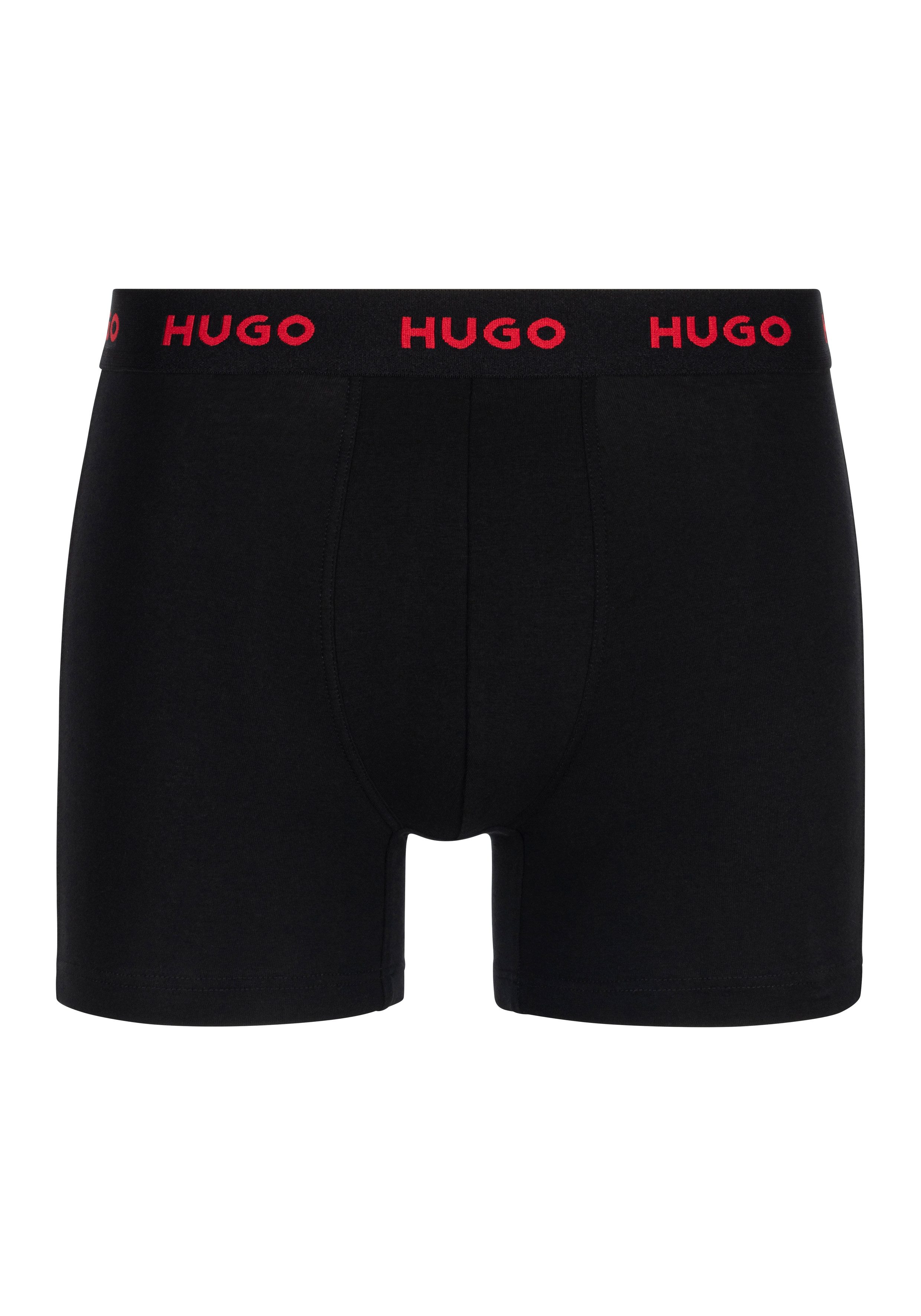 HUGO underwear Boxershort BOXERBR TRIPLE met elastische taille (3 stuks)