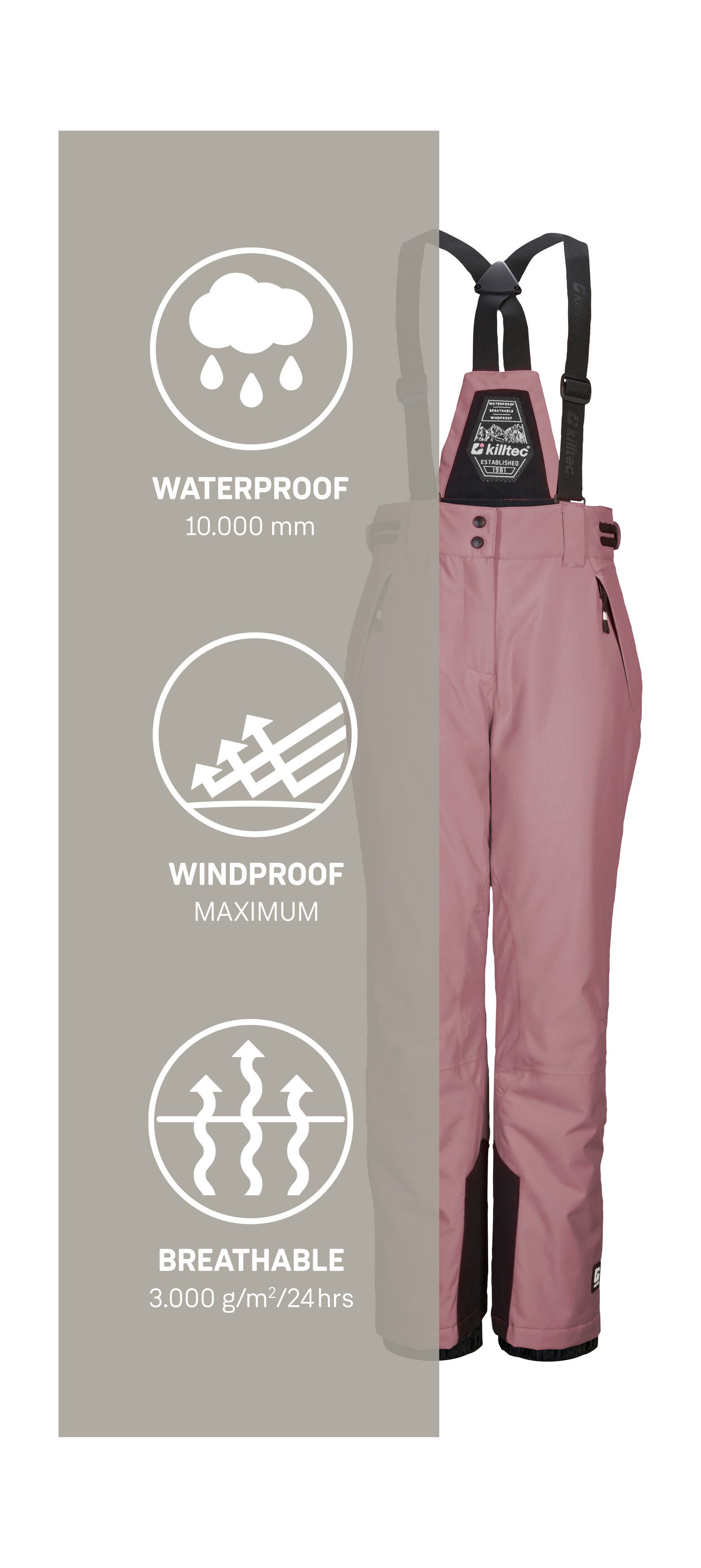 Killtec Skibroek KSW 213 GRLS SKI PNTS