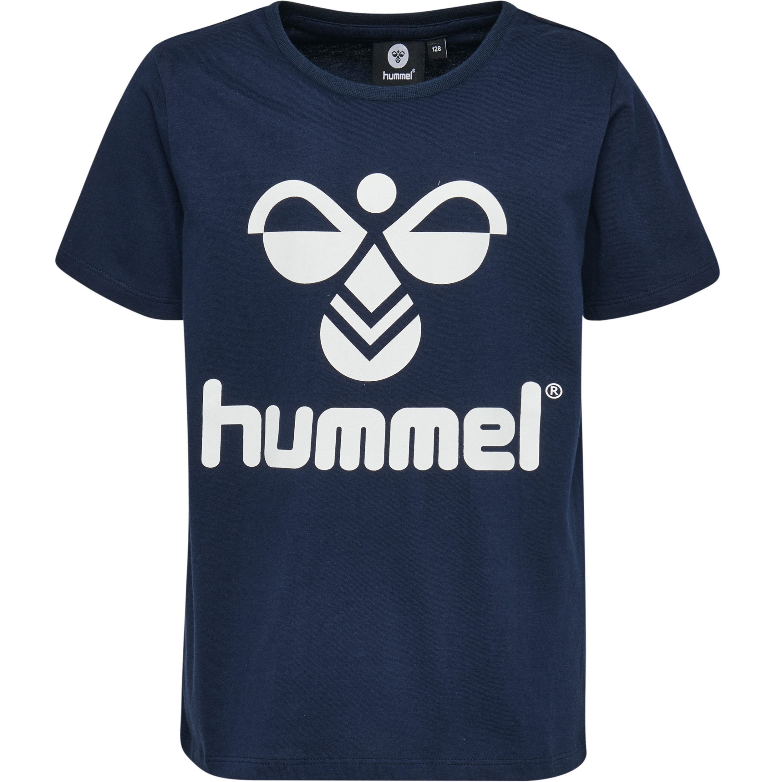 hummel T-shirt HmlTRES T-SHIRT S/S (1-delig) jongens t-shirts maat 176 blauw