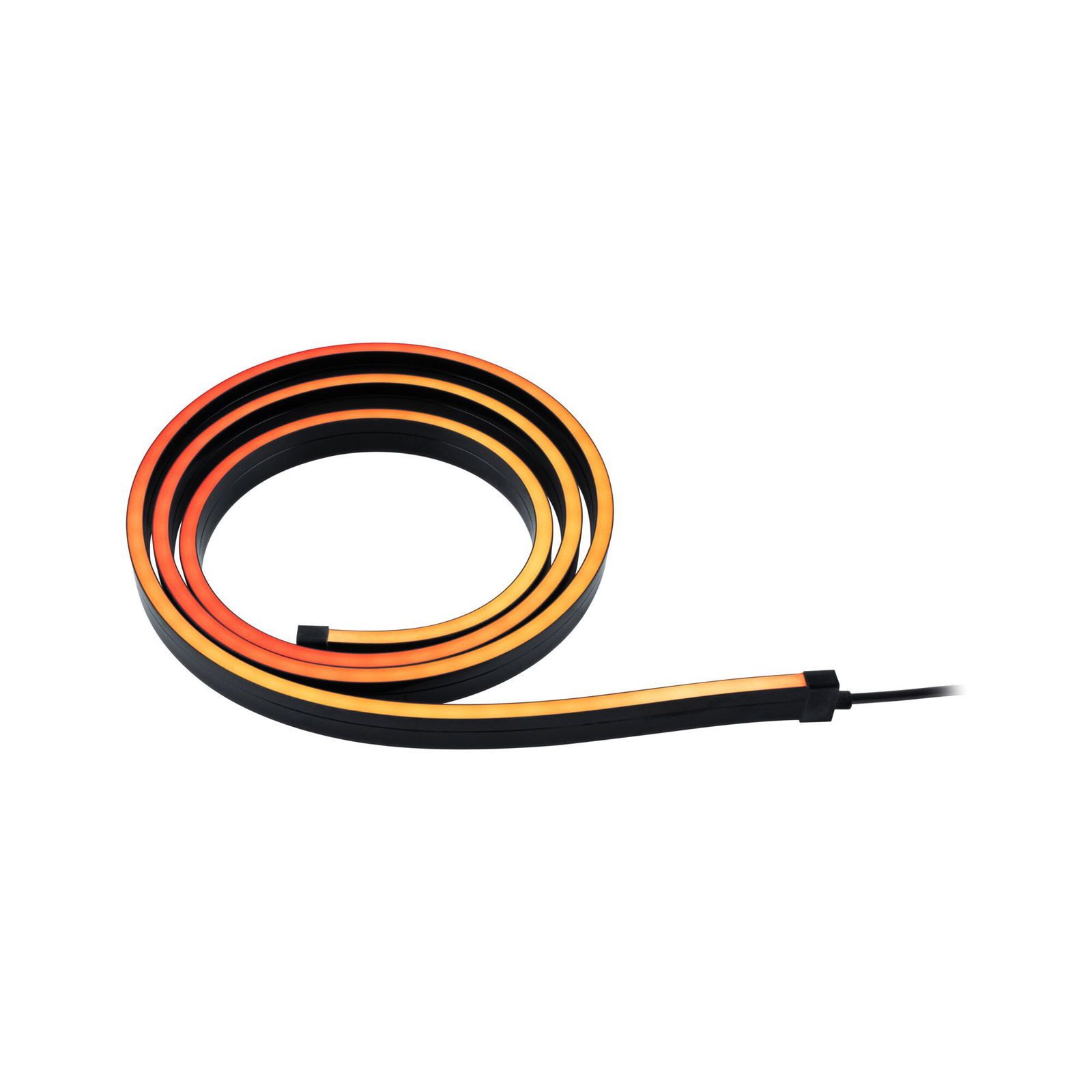Paulmann Led-lichtslang Entertain LED slang zwart neon RGB+ Kleurwisselaar & kleurregeling & dimmer (1 stuk)
