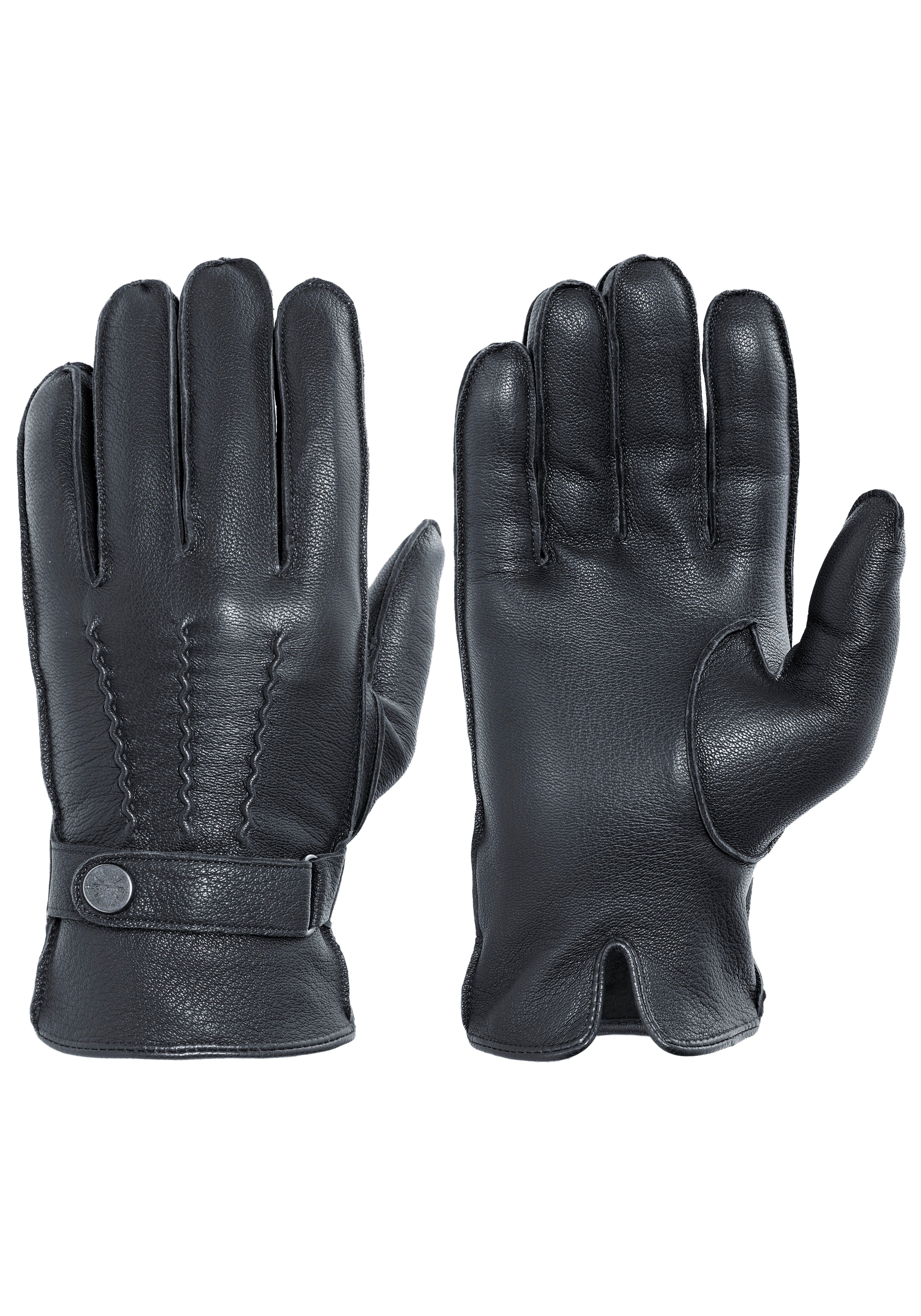 PEARLWOOD Leren handschoenen Planar Verstelbare leren riem