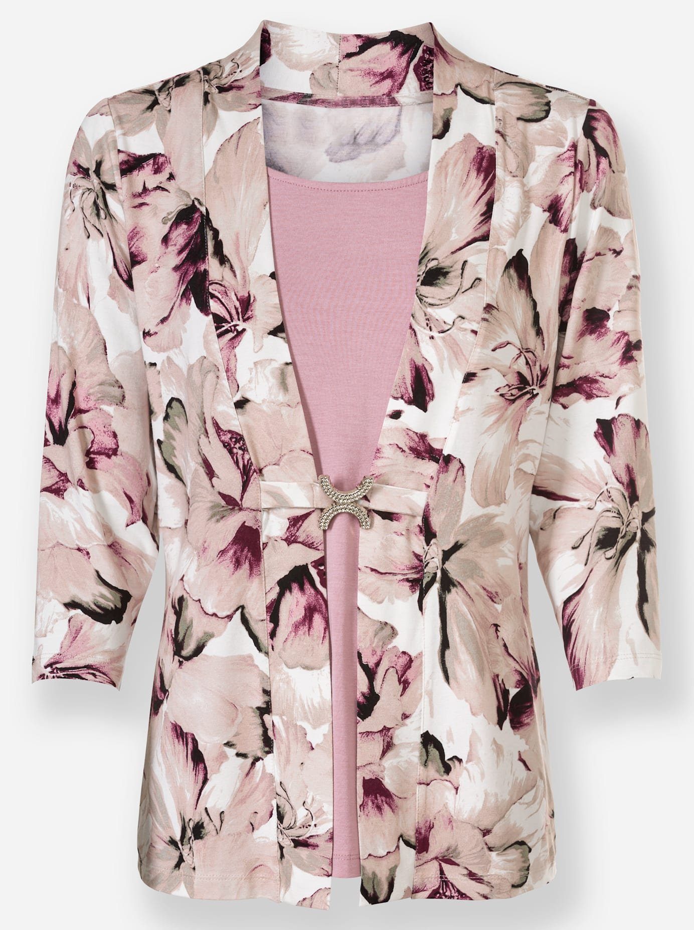 Lady 2-in-1-shirt Shirt (1-delig)