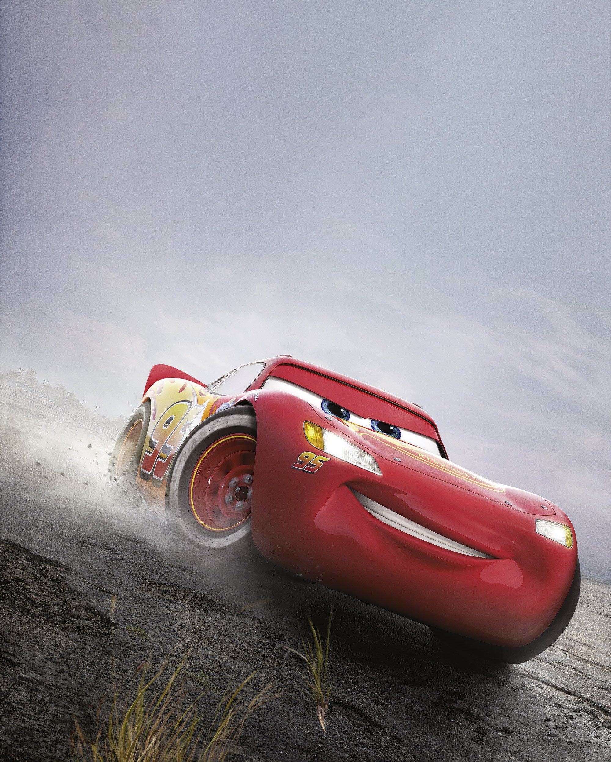 Komar Kinderbehang Disney and Pixar Cars Shine (1 stuk)