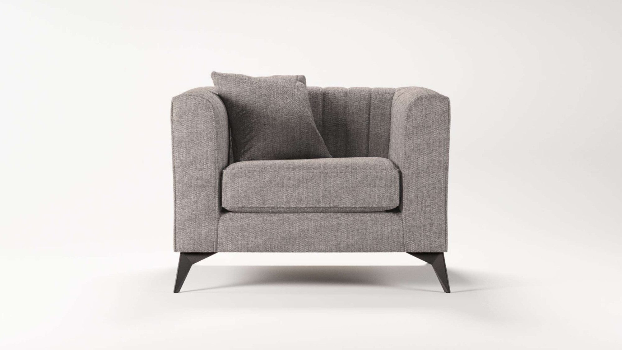 Places of Style Fauteuil MATTHEW loungestoel, afmetingen B/D/H: 99/86/74 cm