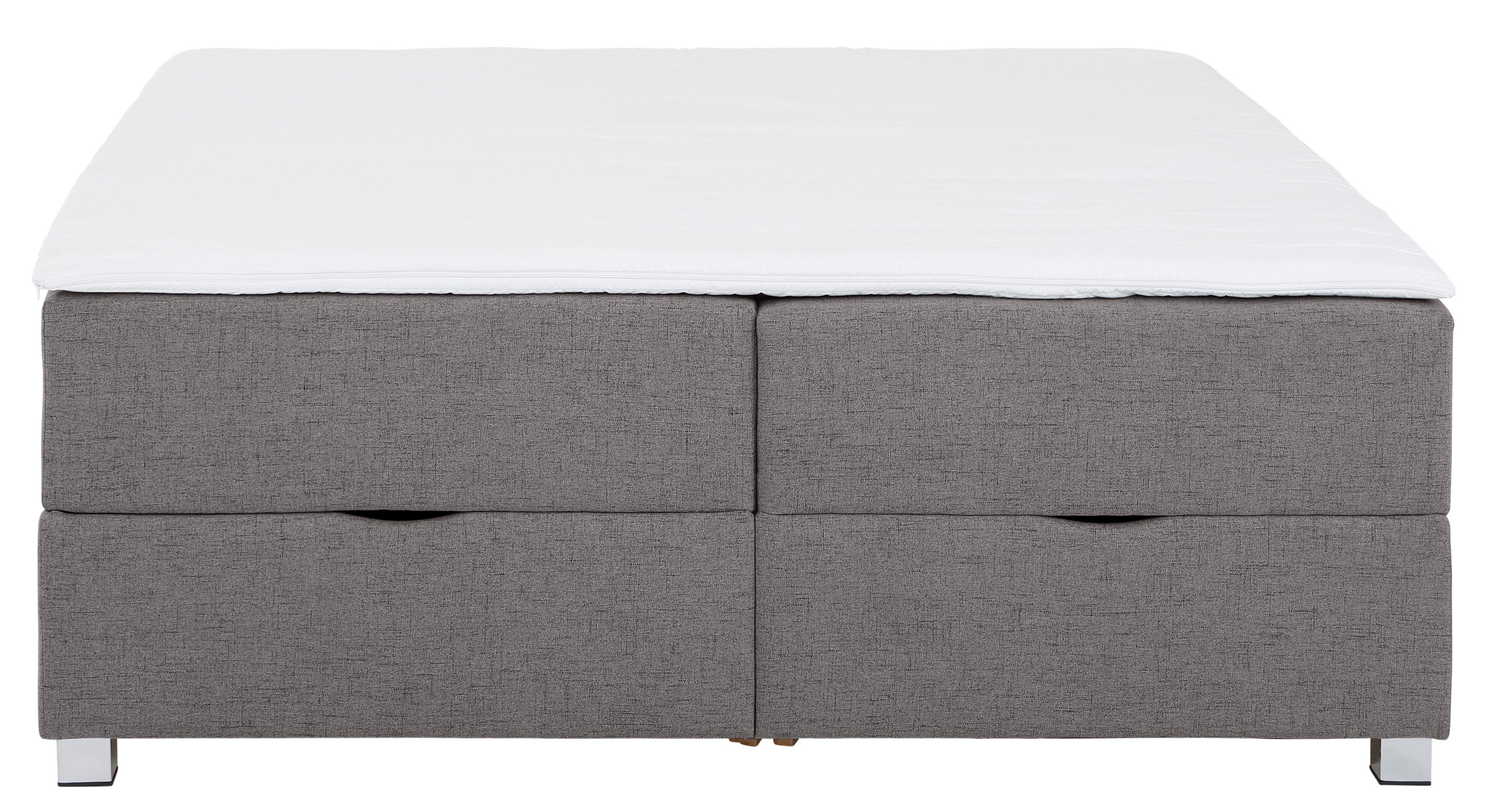 INOSIGN Boxspring Alexis zonder hoofdbord - ideaal voor ruimtes met schuine plafonds, in 4 breedten