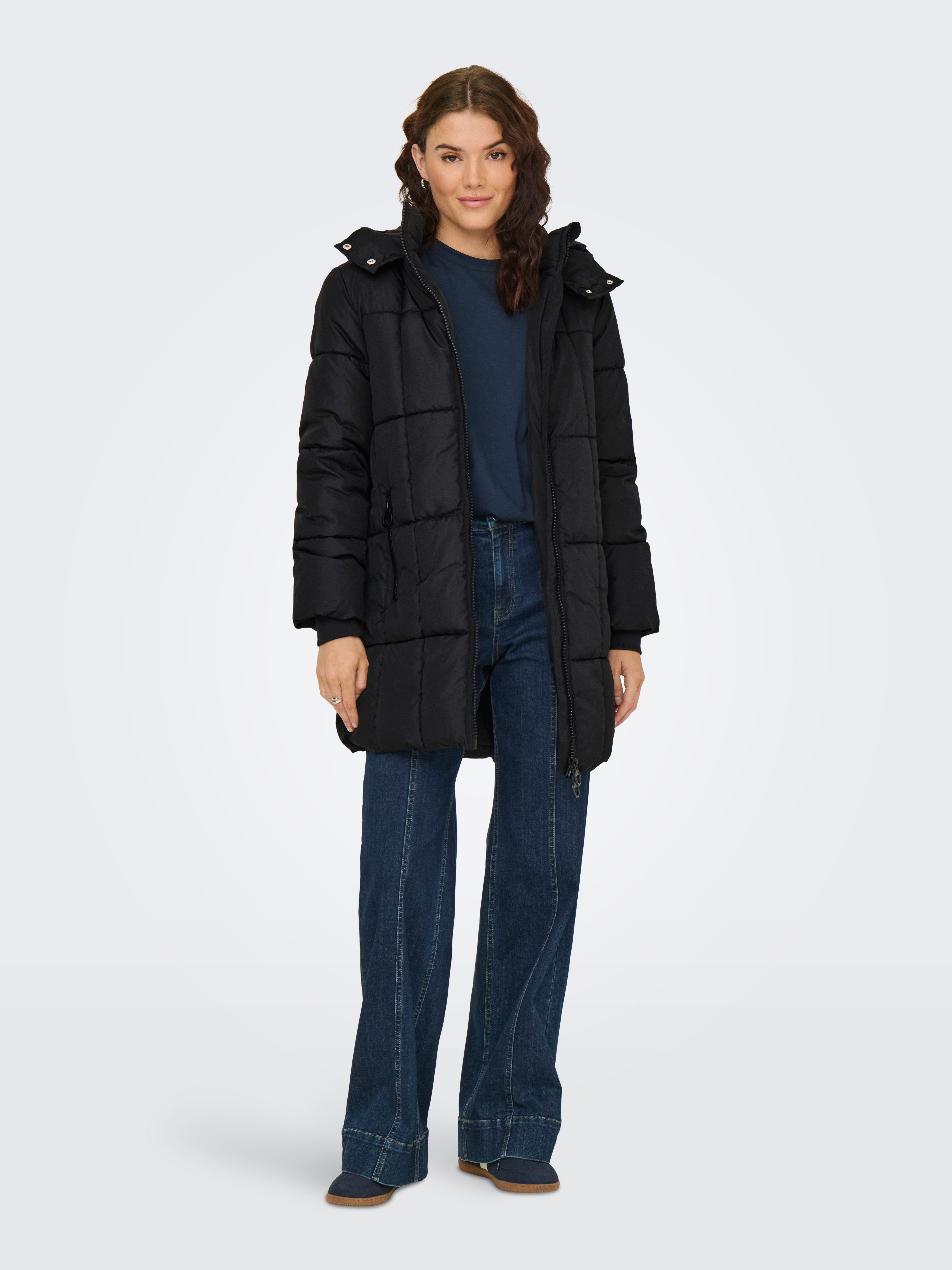 JDY Gewatteerde jas JDYDAISY LIFE LONG PADDED JKT. OTW NOOS