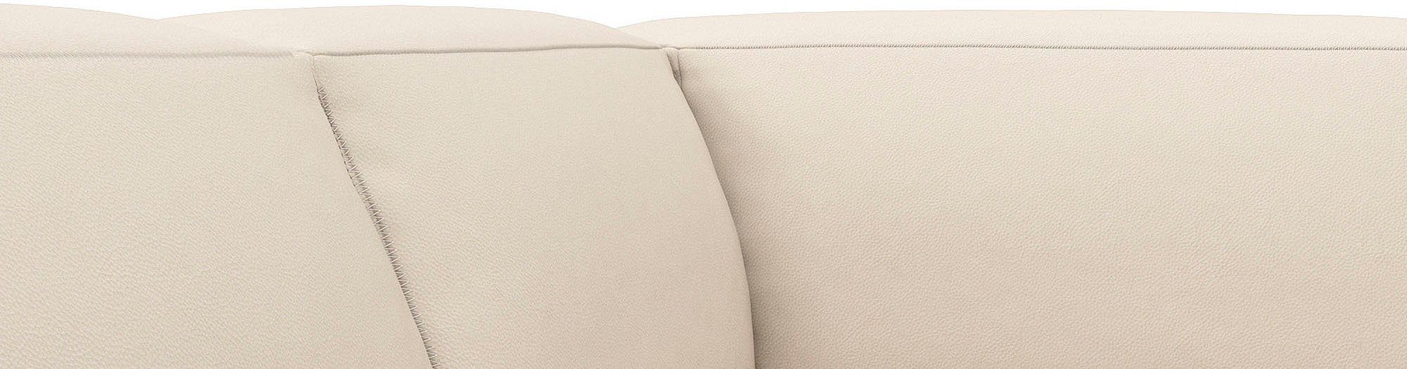 FLEXLUX Hoekbank Lucera, super comfortabel door hoogwaardige zitconstructie met koudschuim