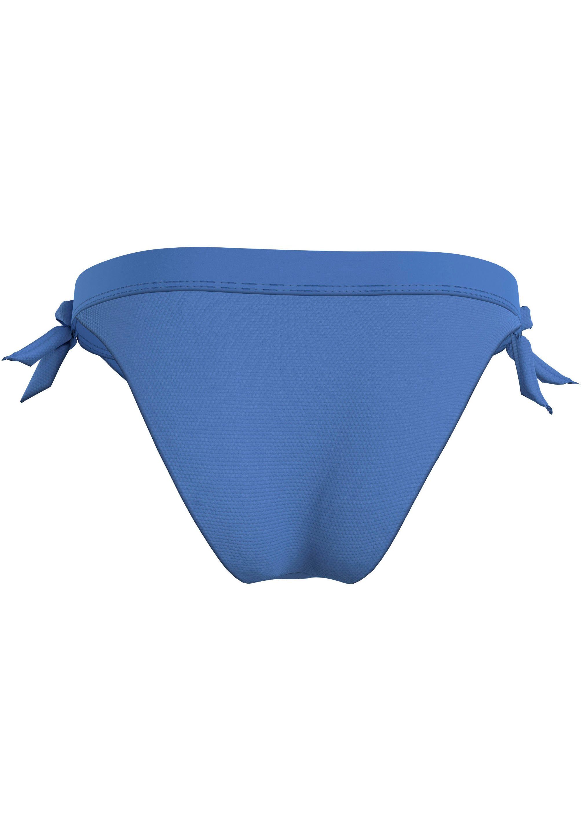 Tommy Hilfiger Swimwear Bikinibroekje SIDE TIE BIKINI met een logo-opschrift