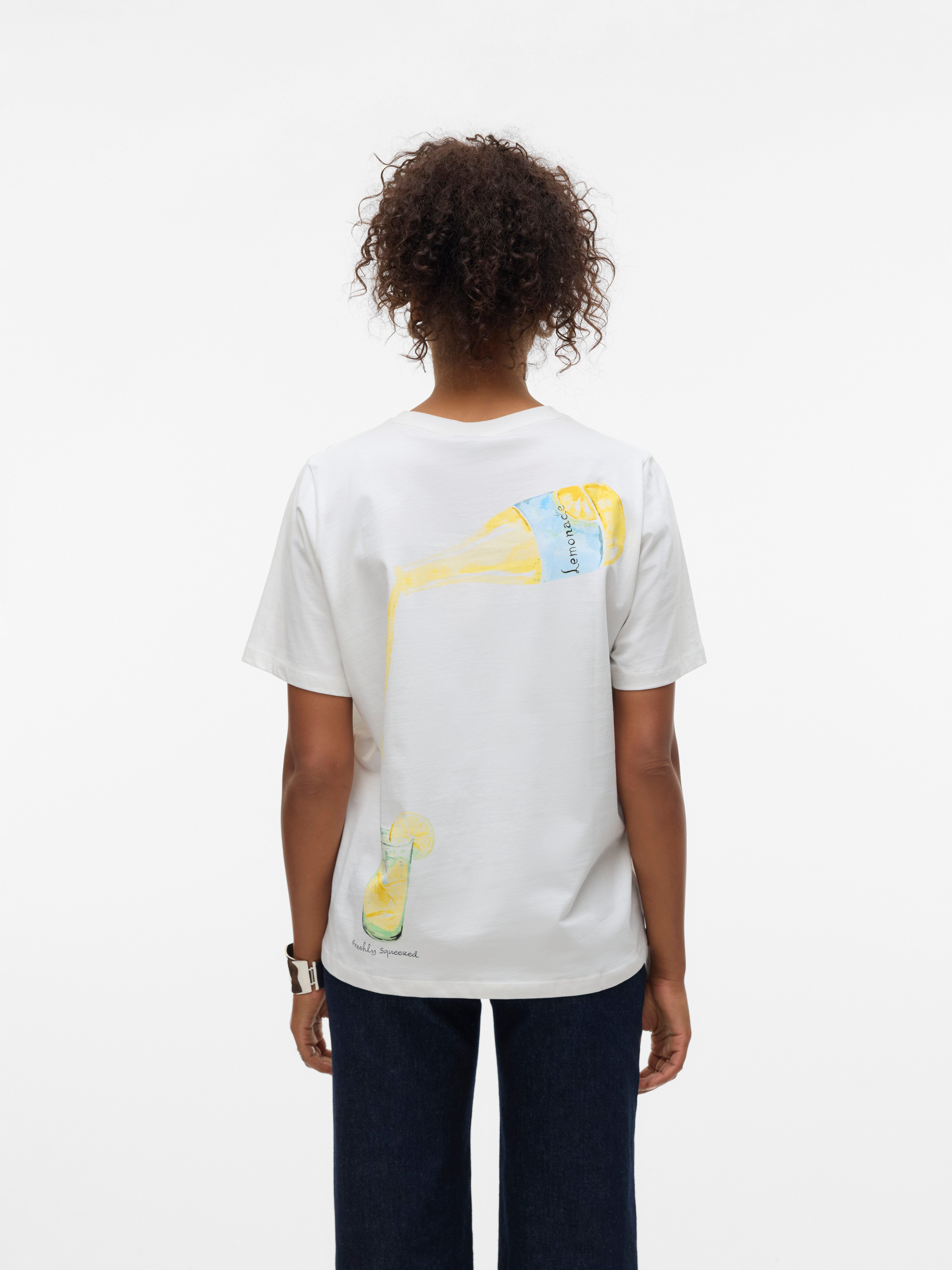 Vero Moda T-shirt VMAYA CATY SS TOP BOX JRS GA