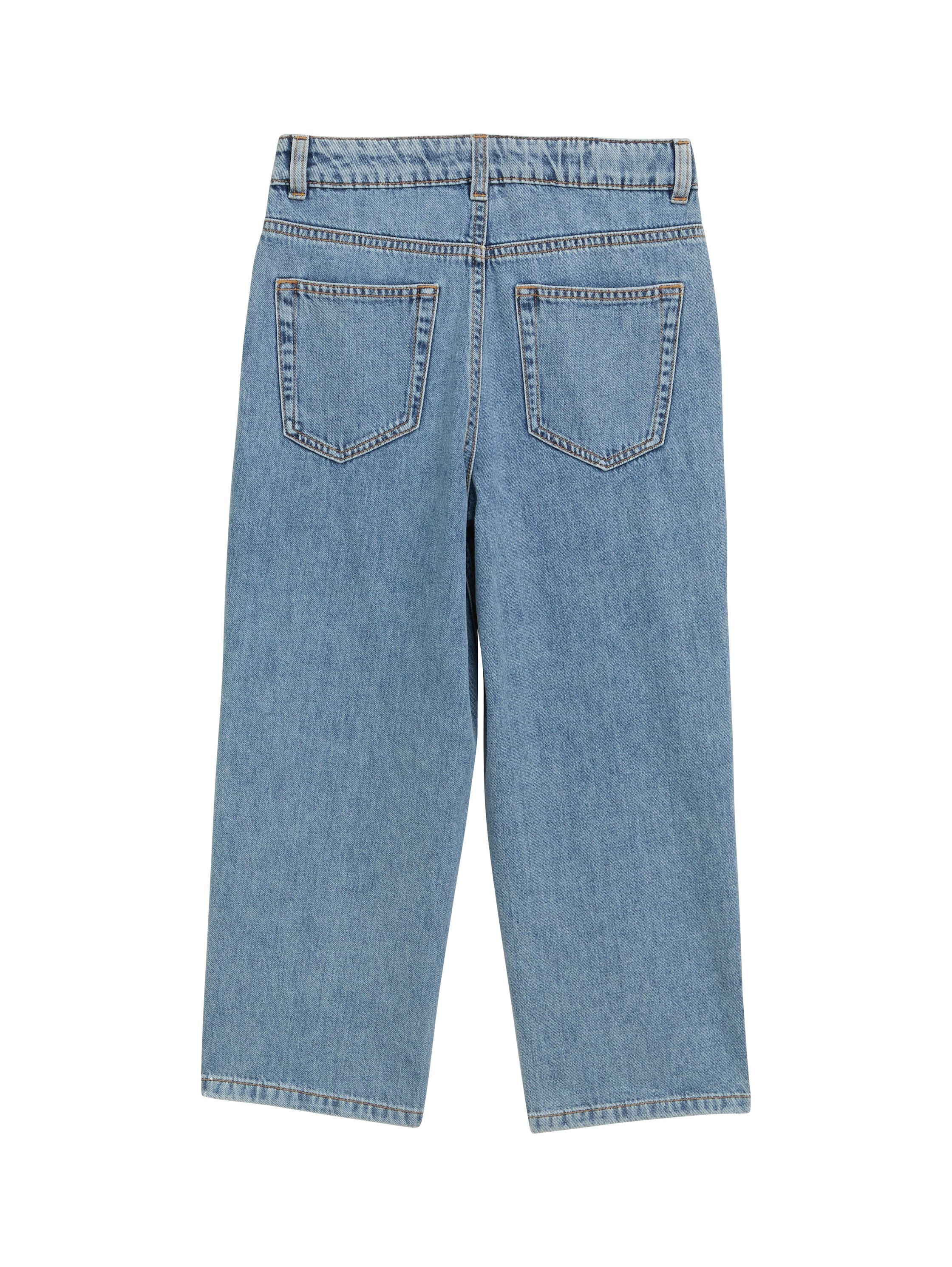 Tom Tailor 5-pocket jeans Baggy jeans met uitlopende pijp