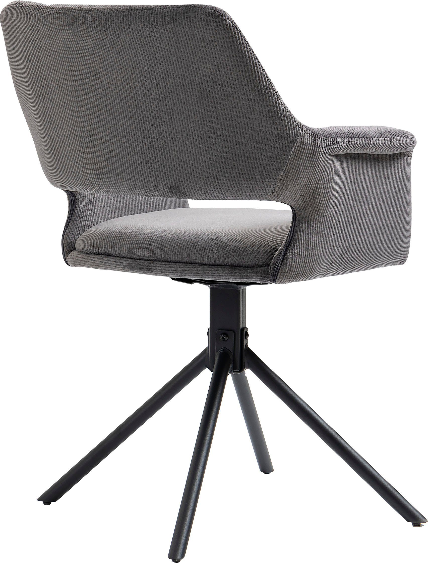 byLIVING Eetkamerstoel Elenore 360° draaibaar (set, 2 stuks)