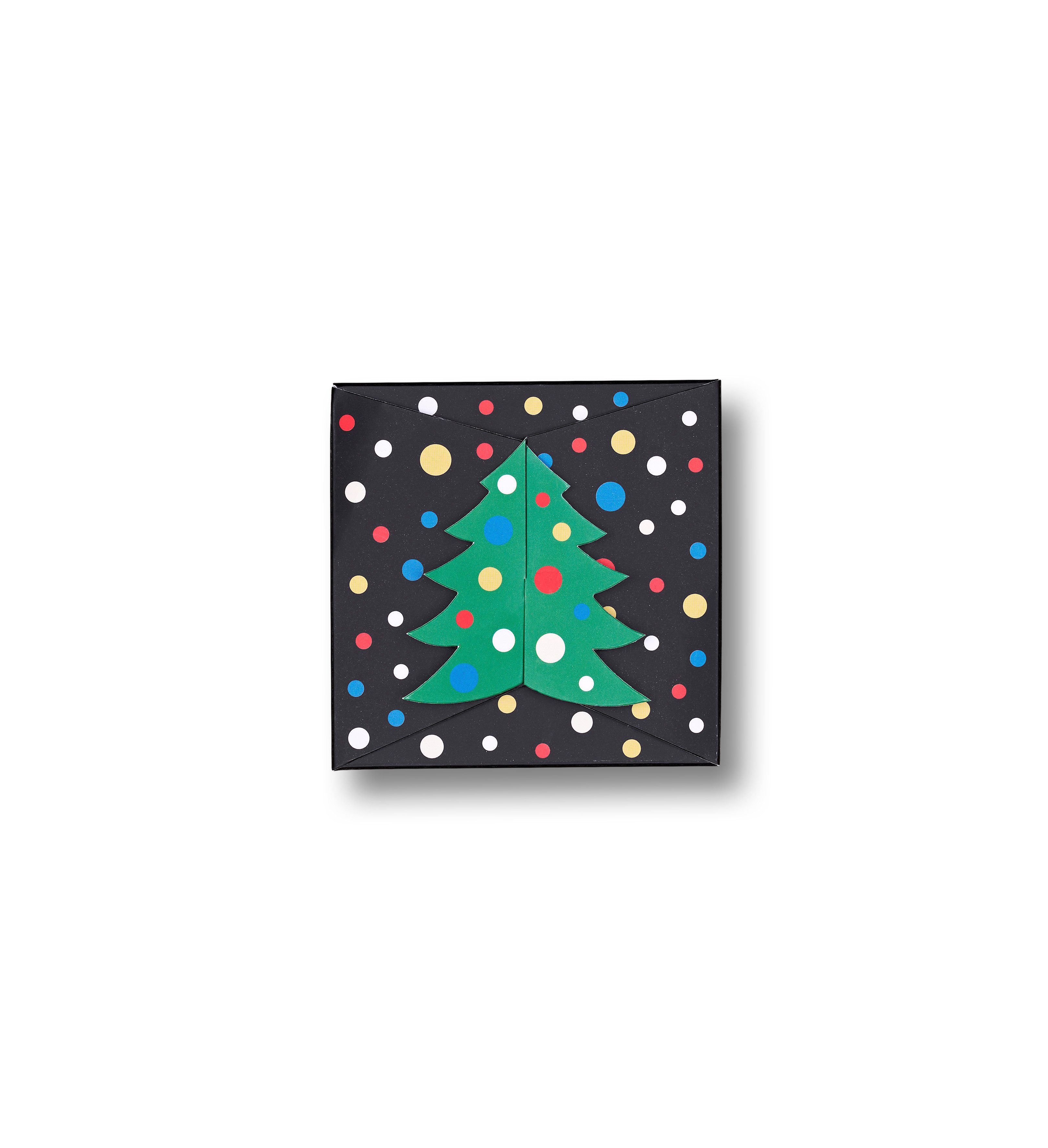 Happy Socks Lange sokken met kerstachtige motieven (Set van 2)