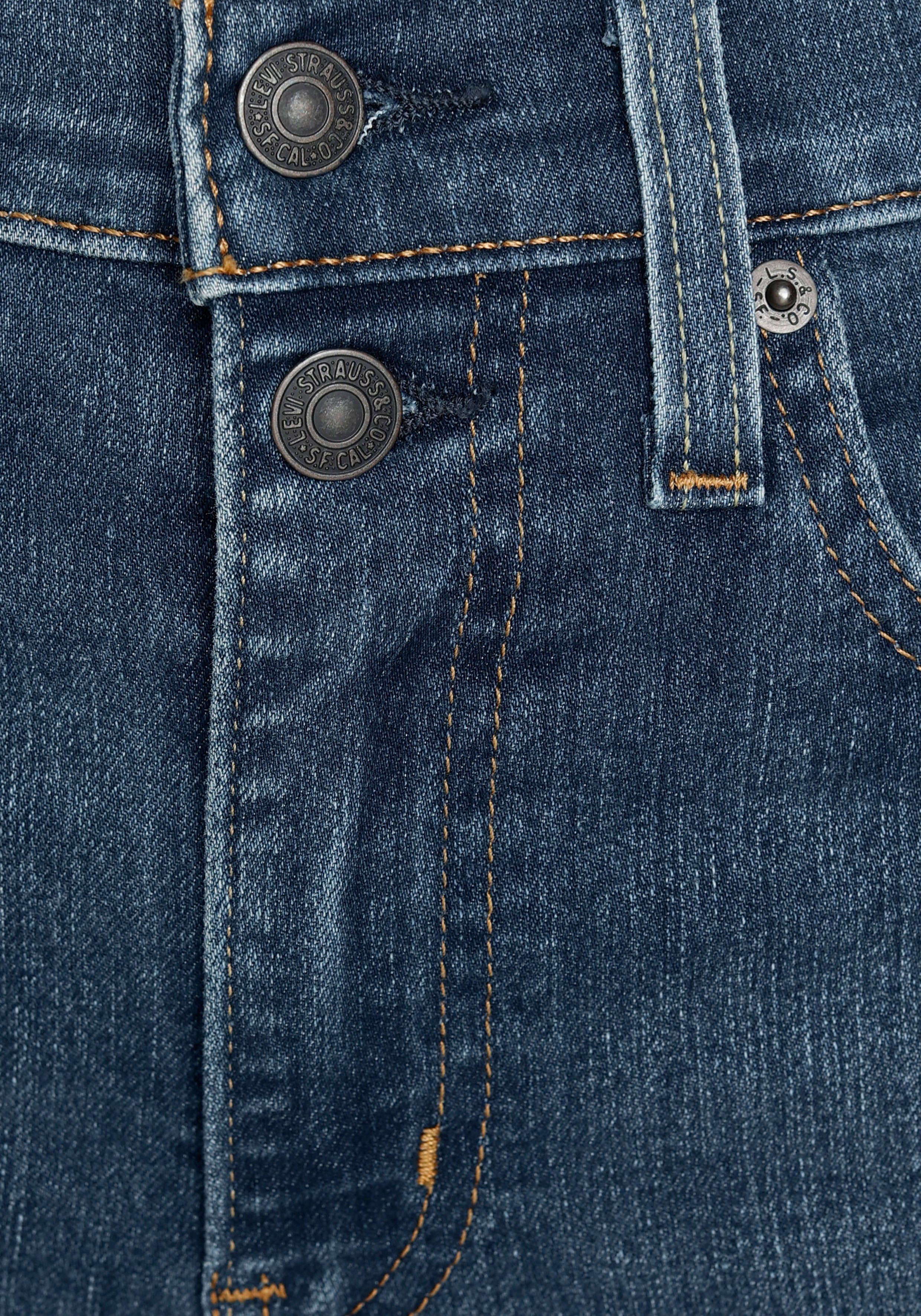 Levi's® 5-pocket jeans 724 BUTTON SHANK met rits bij de zoom