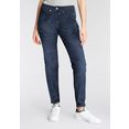 herrlicher ankle jeans shyra cropped organic high waisted blauw