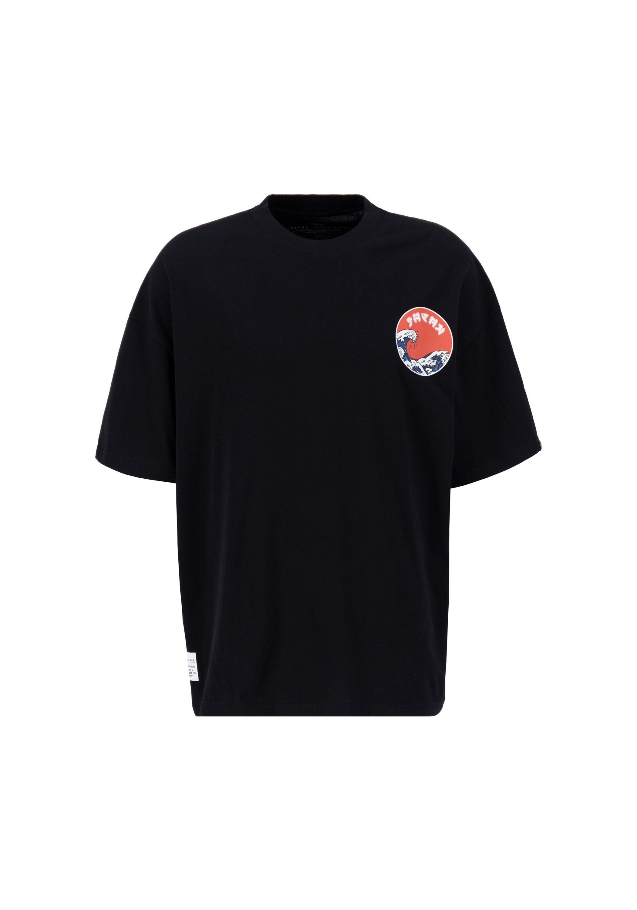 Alpha Industries T-shirt Men T-Shirts Japan Wave Warrior T