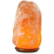 himalaya salt dreams zoutkristal-tafellamp rock met de hand gemaakt van zoutkristal - iedere steen uniek, ca.25-30 kg (1 stuk) oranje