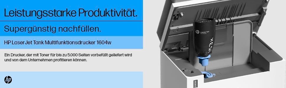 HP Laserprinter LaserJet Tank MFP 1604W Printer