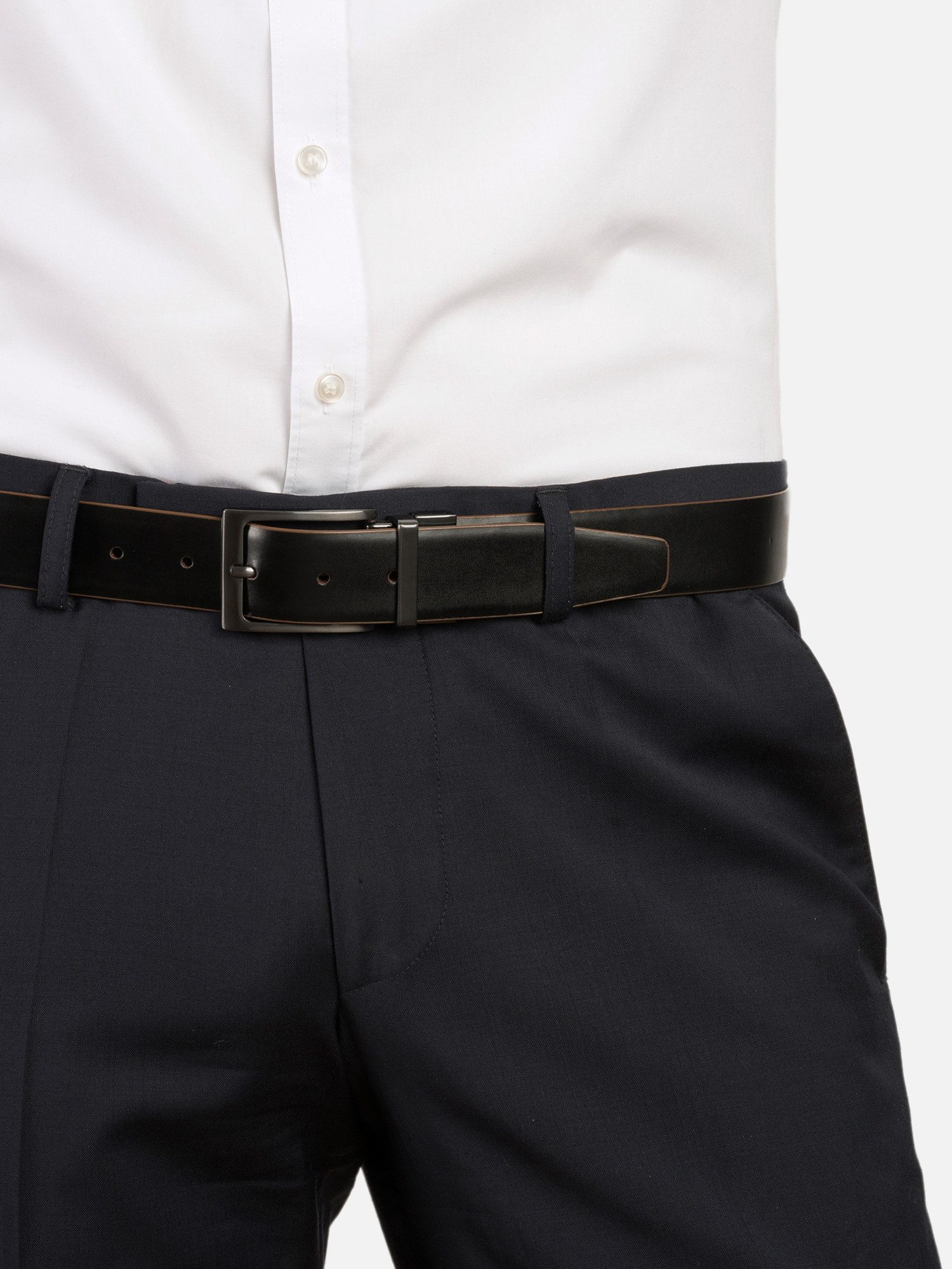 MONTI Leren riem Florence
